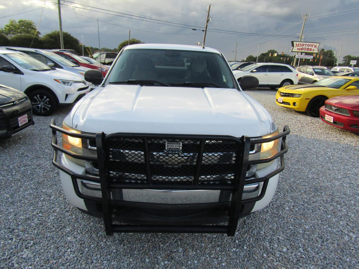 2008 White /Black Chevrolet Silverado 1500 (1GCEC19038Z) with an 8 Cyl engine, Automatic transmission, located at 15016 S Hwy 231, Midland City, AL, 36350, (334) 983-3001, 31.306210, -85.495277 - Photo#1