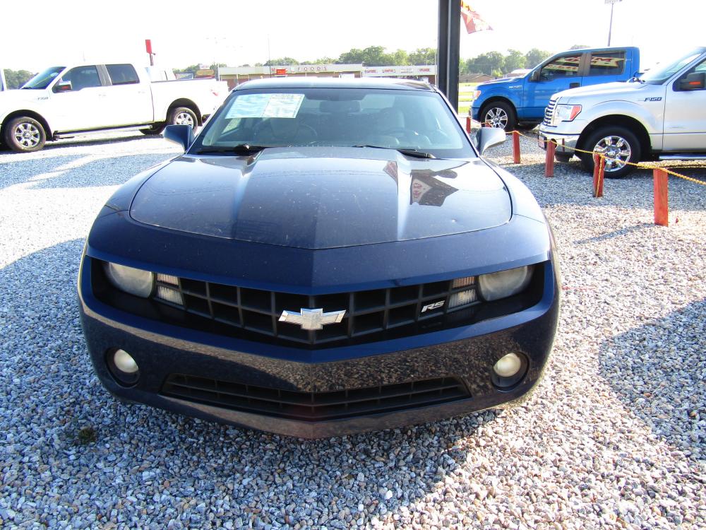 2012 Blue /Gray Chevrolet Camaro (2G1FC1E36C9) with an 6 Cyl engine, Automatic transmission, located at 15016 S Hwy 231, Midland City, AL, 36350, (334) 983-3001, 31.306210, -85.495277 - Photo #1