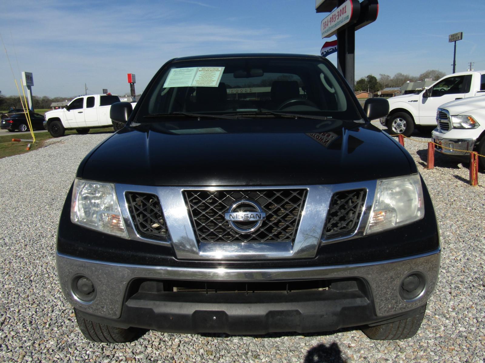 2011 Black Nissan Frontier S Crew Cab 2WD (1N6AD0ER0BC) with an 6 Cyl engine, Automatic transmission, located at 15016 S Hwy 231, Midland City, AL, 36350, (334) 983-3001, 31.306210, -85.495277 - Photo #1