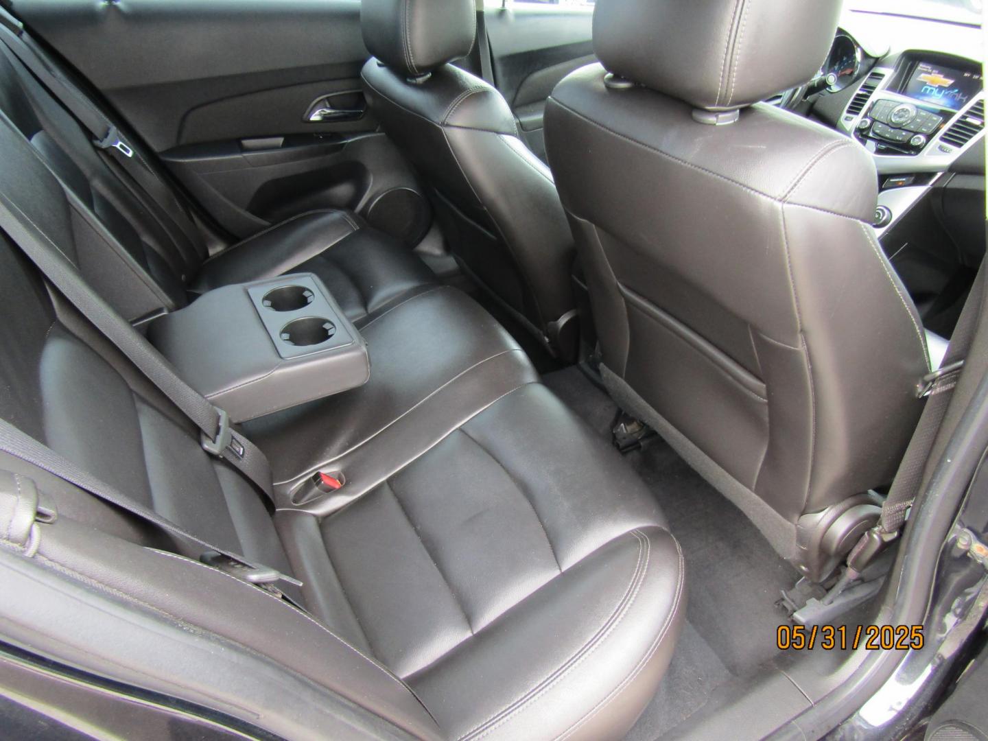 2013 Black /Black Chevrolet Cruze LTZ Auto (1G1PG5SB7D7) with an 1.4L L4 DOHC 16V TURBO engine, Automatic transmission, located at 15016 S Hwy 231, Midland City, AL, 36350, (334) 983-3001, 31.306210, -85.495277 - Photo#8