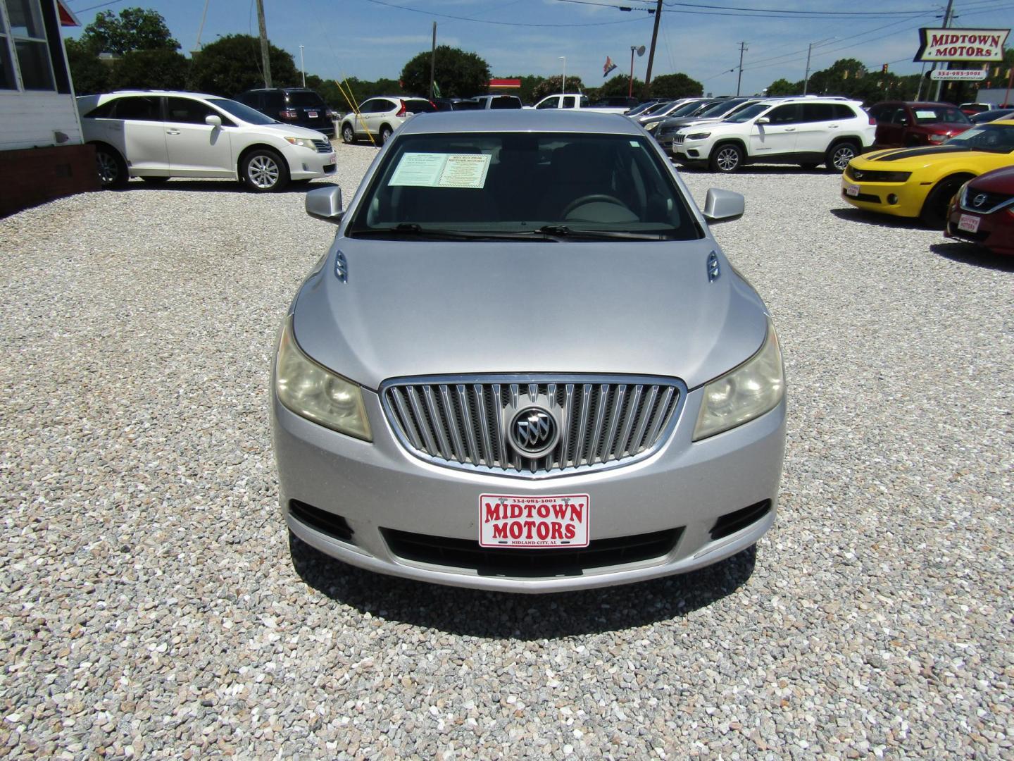 2012 Silver Buick LaCrosse Convenience Package (1G4GB5ER5CF) with an 2.4L L4 DOHC 16V engine, Automatic transmission, located at 15016 S Hwy 231, Midland City, AL, 36350, (334) 983-3001, 31.306210, -85.495277 - Photo#1