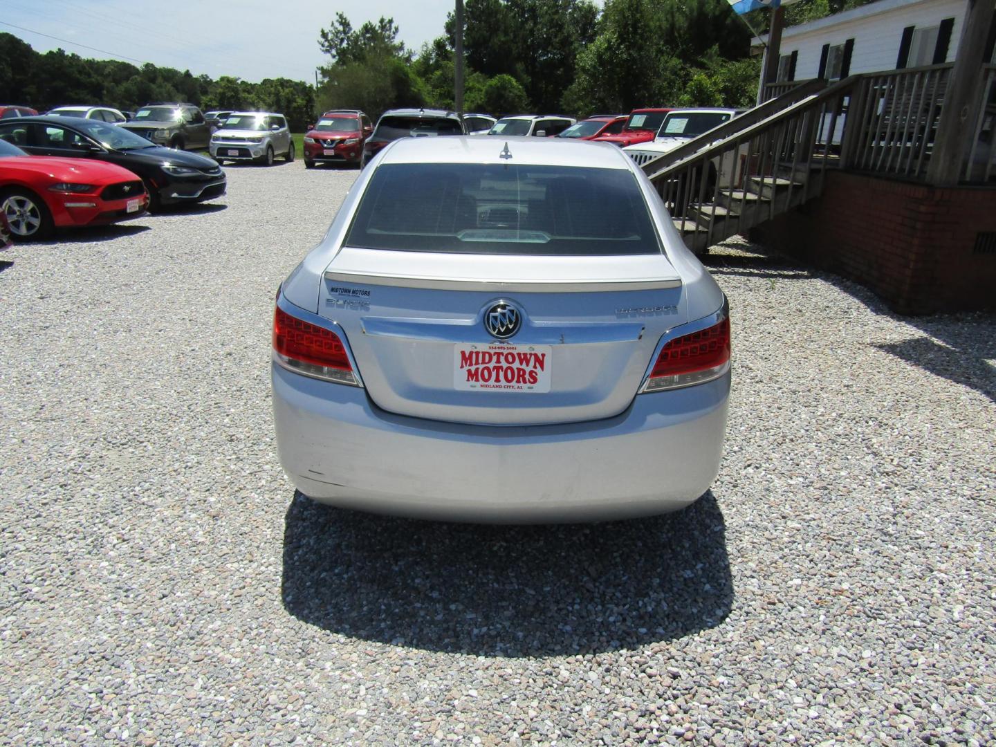 2012 Silver Buick LaCrosse Convenience Package (1G4GB5ER5CF) with an 2.4L L4 DOHC 16V engine, Automatic transmission, located at 15016 S Hwy 231, Midland City, AL, 36350, (334) 983-3001, 31.306210, -85.495277 - Photo#4