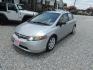 2008 Silver /GRAY Honda Civic LX Sedan AT (2HGFA16578H) with an 1.8L L4 SOHC 16V engine, Automatic transmission, located at 15016 S Hwy 231, Midland City, AL, 36350, (334) 983-3001, 31.306210, -85.495277- Photo#3