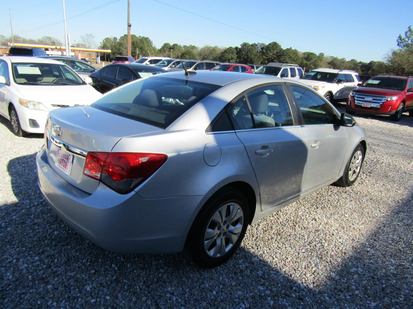 2012 Silver /Black Chevrolet Cruze 2LS (1G1PC5SH5C7) with an 1.8L L4 DOHC 16V FFV engine, Automatic transmission, located at 15016 S Hwy 231, Midland City, AL, 36350, (334) 983-3001, 31.306210, -85.495277 - Photo#7