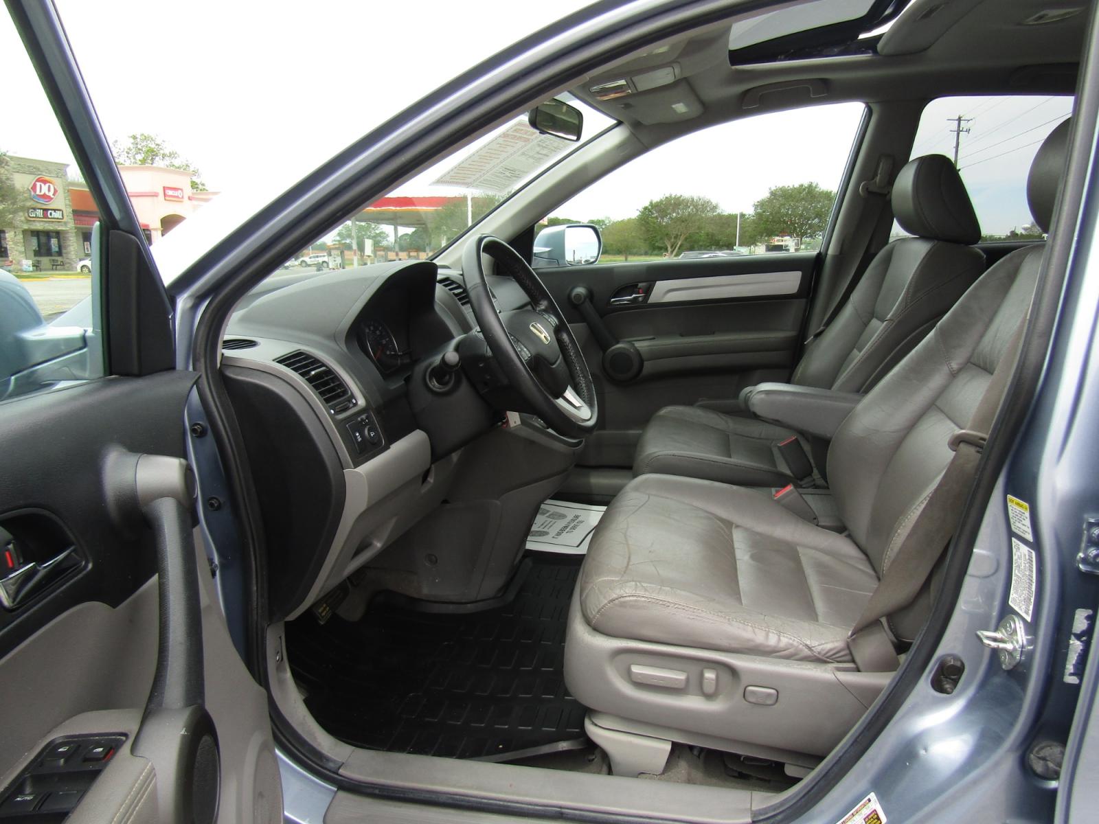 2010 Blue /Gray Honda CR-V EX-L 2WD 5-Speed AT (5J6RE3H74AL) with an 2.4L L4 DOHC 16V engine, Automatic transmission, located at 15016 S Hwy 231, Midland City, AL, 36350, (334) 983-3001, 31.306210, -85.495277 - Photo #3