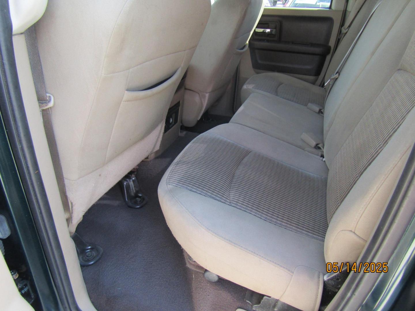 2011 Green /Brown Dodge Ram 1500 SLT Quad Cab 2WD (1D7RB1GP7BS) with an 4.7L V8 SOHC 16V FFV engine, Automatic transmission, located at 15016 S Hwy 231, Midland City, AL, 36350, (334) 983-3001, 31.306210, -85.495277 - Photo#4