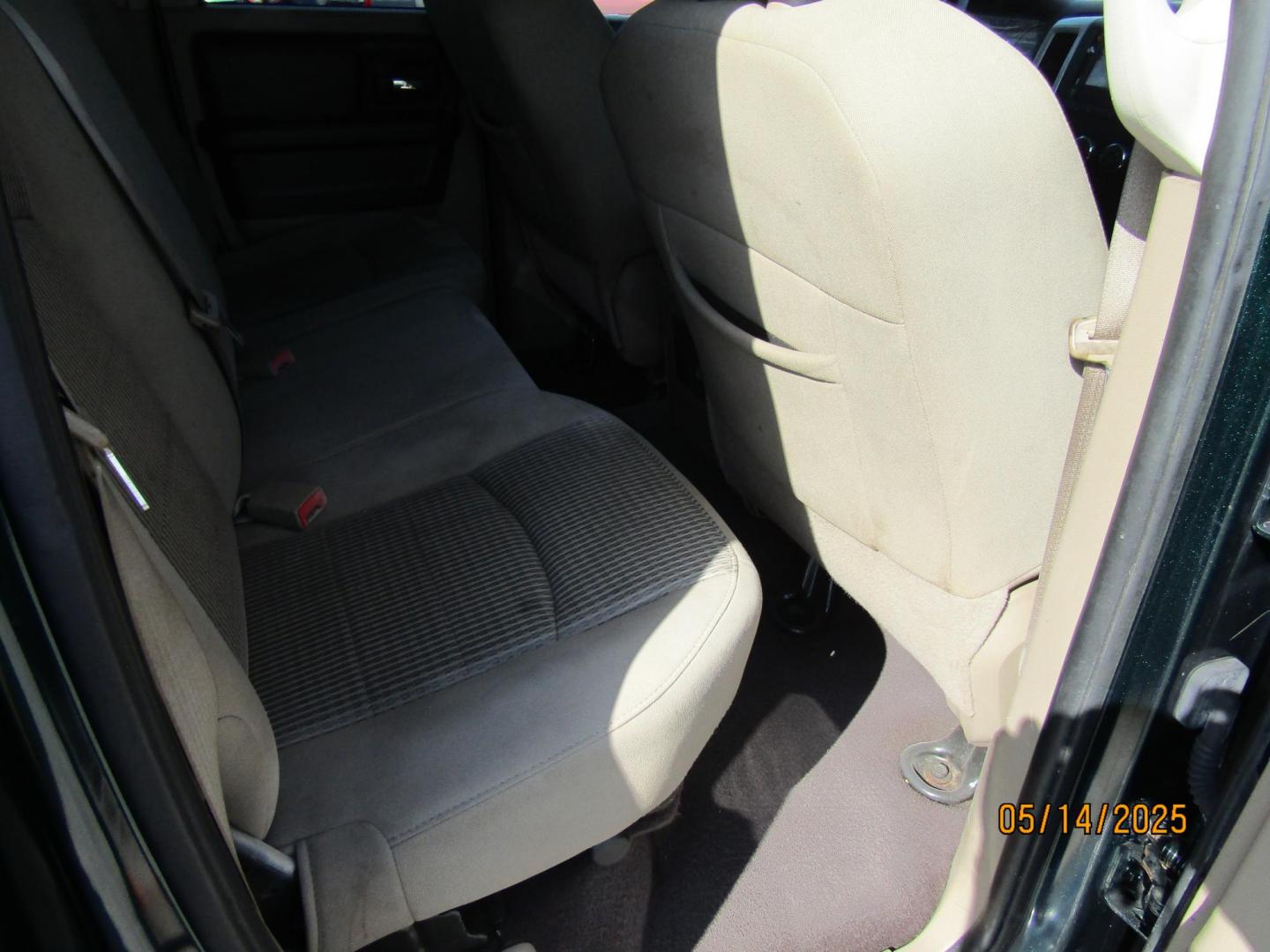 2011 Green /Brown Dodge Ram 1500 SLT Quad Cab 2WD (1D7RB1GP7BS) with an 4.7L V8 SOHC 16V FFV engine, Automatic transmission, located at 15016 S Hwy 231, Midland City, AL, 36350, (334) 983-3001, 31.306210, -85.495277 - Photo#8