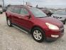 2011 Red /Gray Chevrolet Traverse 2LT FWD (1GNKRJED7BJ) with an 3.6L V6 DOHC 24V engine, Automatic transmission, located at 15016 S Hwy 231, Midland City, AL, 36350, (334) 983-3001, 31.306210, -85.495277 - Photo#0