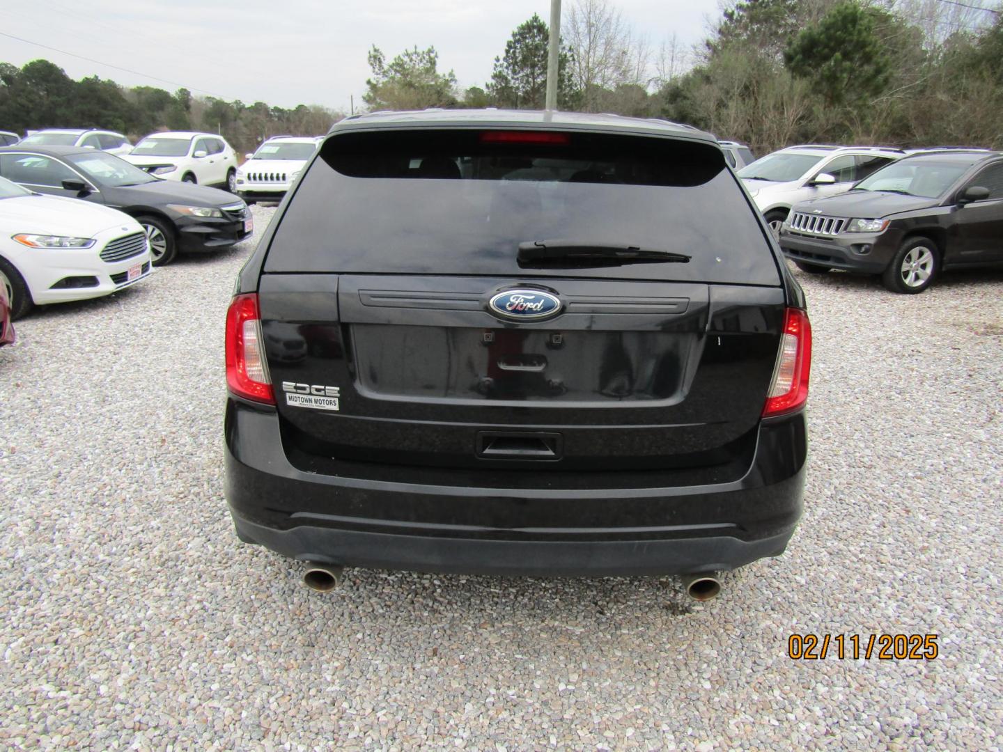 2013 Black /Black Ford Edge SE FWD (2FMDK3GC8DB) with an 3.5L V6 DOHC 24V engine, Automatic transmission, located at 15016 S Hwy 231, Midland City, AL, 36350, (334) 983-3001, 31.306210, -85.495277 - Photo#7