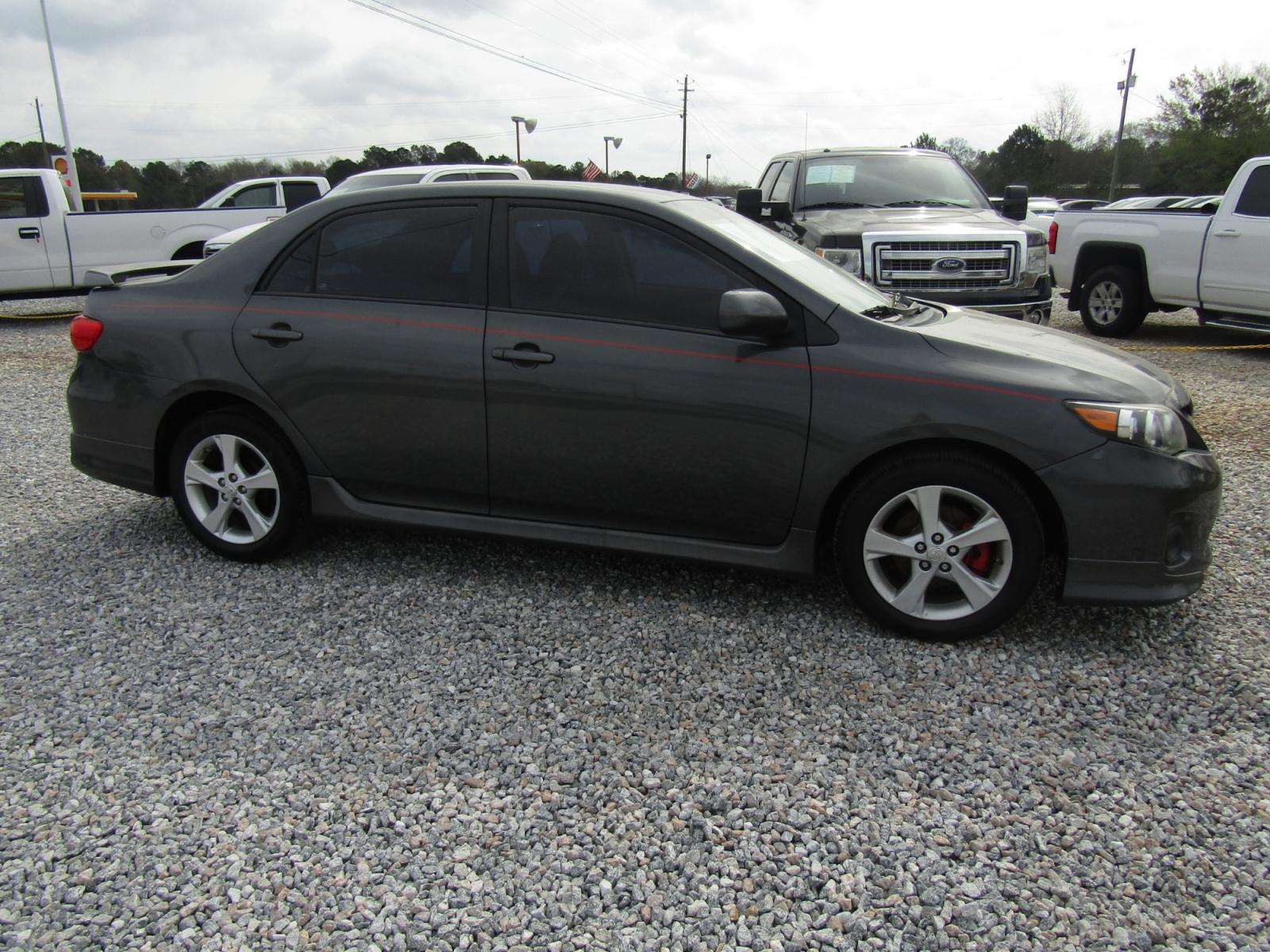 2012 Gray /Gray Toyota Corolla S 5-Speed MT (2T1BU4EE1CC) with an 1.8L L4 DOHC 16V engine, Automatic transmission, located at 15016 S Hwy 231, Midland City, AL, 36350, (334) 983-3001, 31.306210, -85.495277 - Photo #0