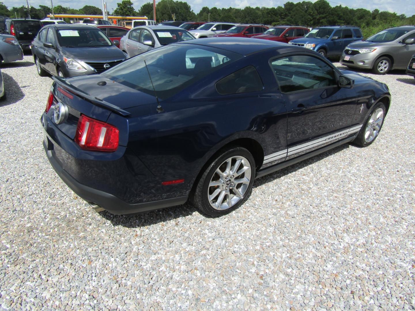 2010 Blue /Black Ford Mustang V6 Coupe (1ZVBP8AN8A5) with an 4.0L V6 OHC 12V engine, Automatic transmission, located at 15016 S Hwy 231, Midland City, AL, 36350, (334) 983-3001, 31.306210, -85.495277 - Photo#6
