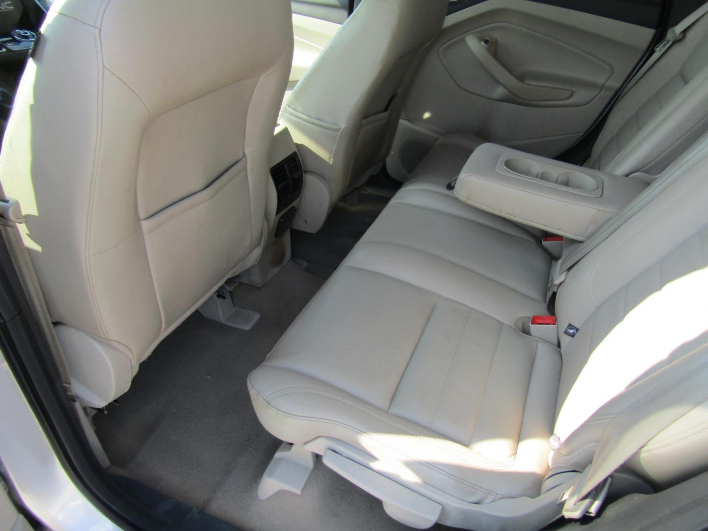 2014 Silver /Gray Ford Escape Titanium FWD (1FMCU0J96EU) with an 2.0L L4 DOHC 16V engine, Automatic transmission, located at 15016 S Hwy 231, Midland City, AL, 36350, (334) 983-3001, 31.306210, -85.495277 - Photo#4