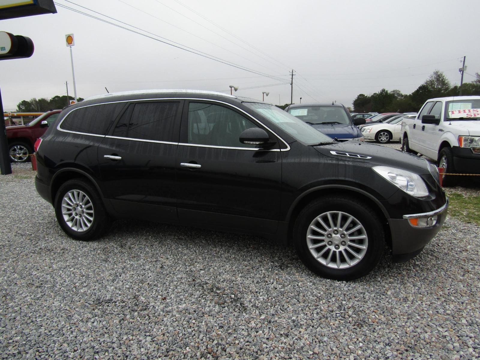 2012 Black /Black Buick Enclave Leather FWD (5GAKRCED1CJ) with an 3.6L V6 DOHC 24V engine, Automatic transmission, located at 15016 S Hwy 231, Midland City, AL, 36350, (334) 983-3001, 31.306210, -85.495277 - Photo #0