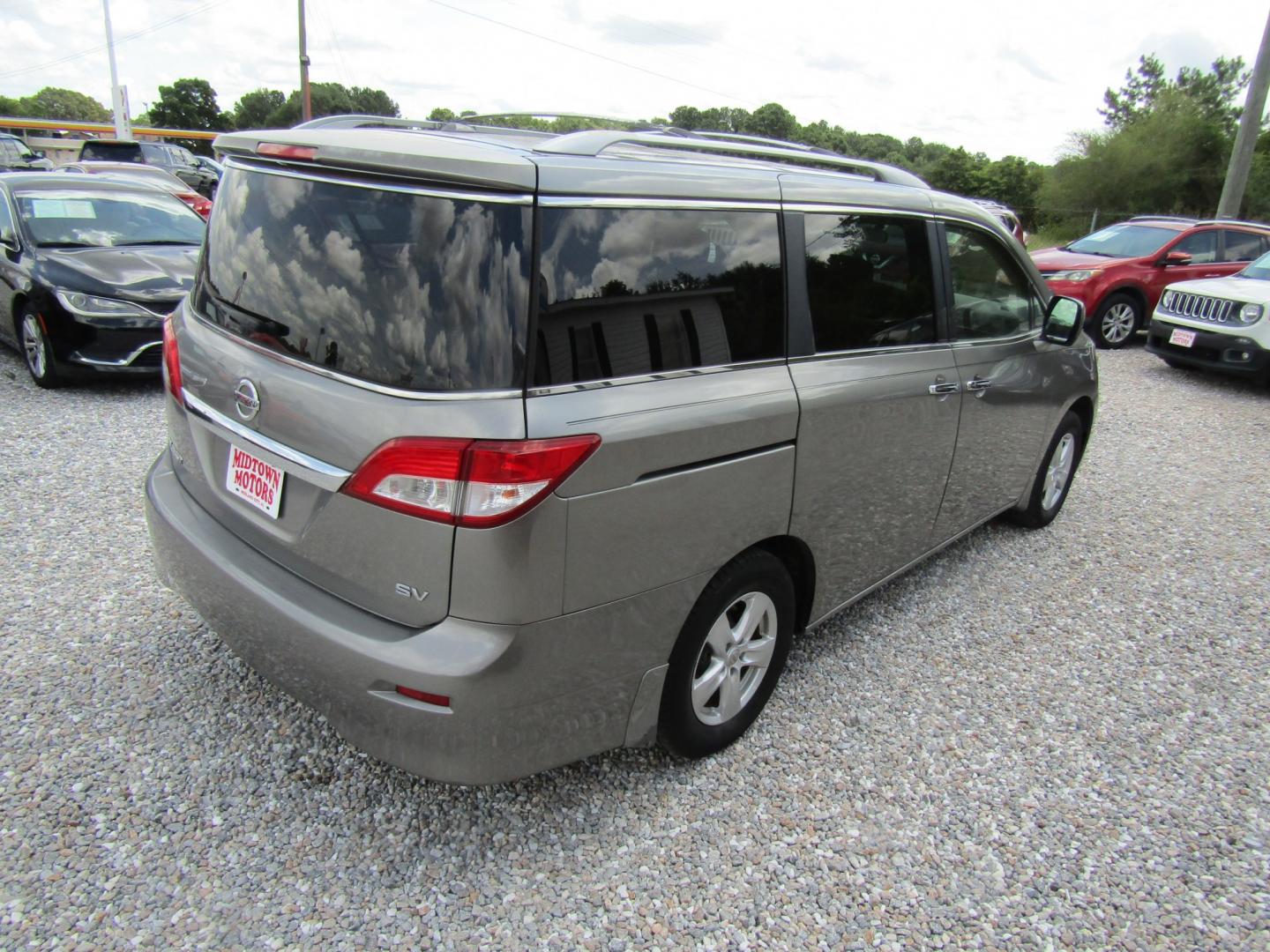 2013 Gray /Gray Nissan Quest 3.5 S (JN8AE2KPXD9) with an 3.5L V6 DOHC 24V engine, Automatic transmission, located at 15016 S Hwy 231, Midland City, AL, 36350, (334) 983-3001, 31.306210, -85.495277- Photo#7