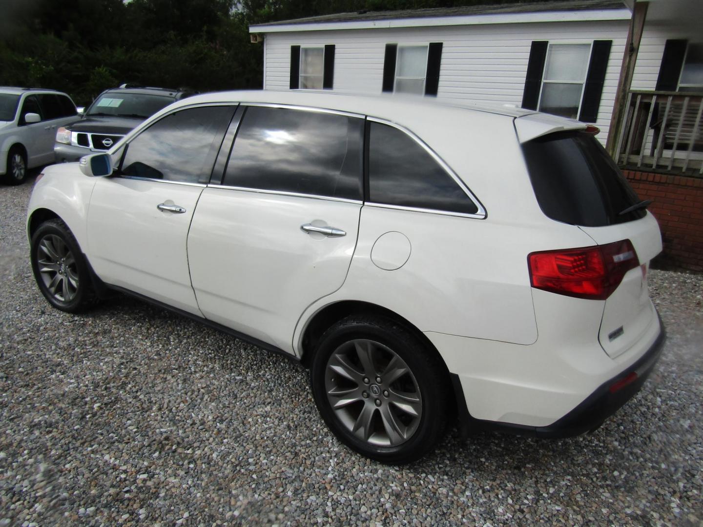 2010 White /Tan Acura MDX 6-Spd AT w/Advance and Ent. Pkg (2HNYD2H52AH) with an 3.5L V6 SOHC 24V engine, Automatic transmission, located at 15016 S Hwy 231, Midland City, AL, 36350, (334) 983-3001, 31.306210, -85.495277 - Photo#4