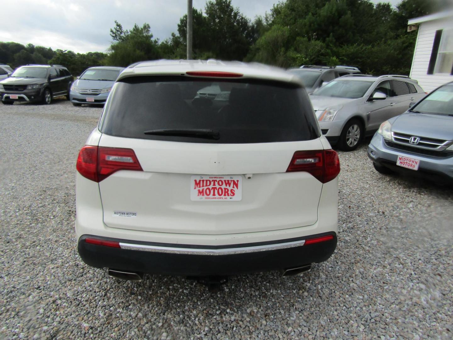 2010 White /Tan Acura MDX 6-Spd AT w/Advance and Ent. Pkg (2HNYD2H52AH) with an 3.5L V6 SOHC 24V engine, Automatic transmission, located at 15016 S Hwy 231, Midland City, AL, 36350, (334) 983-3001, 31.306210, -85.495277 - Photo#5