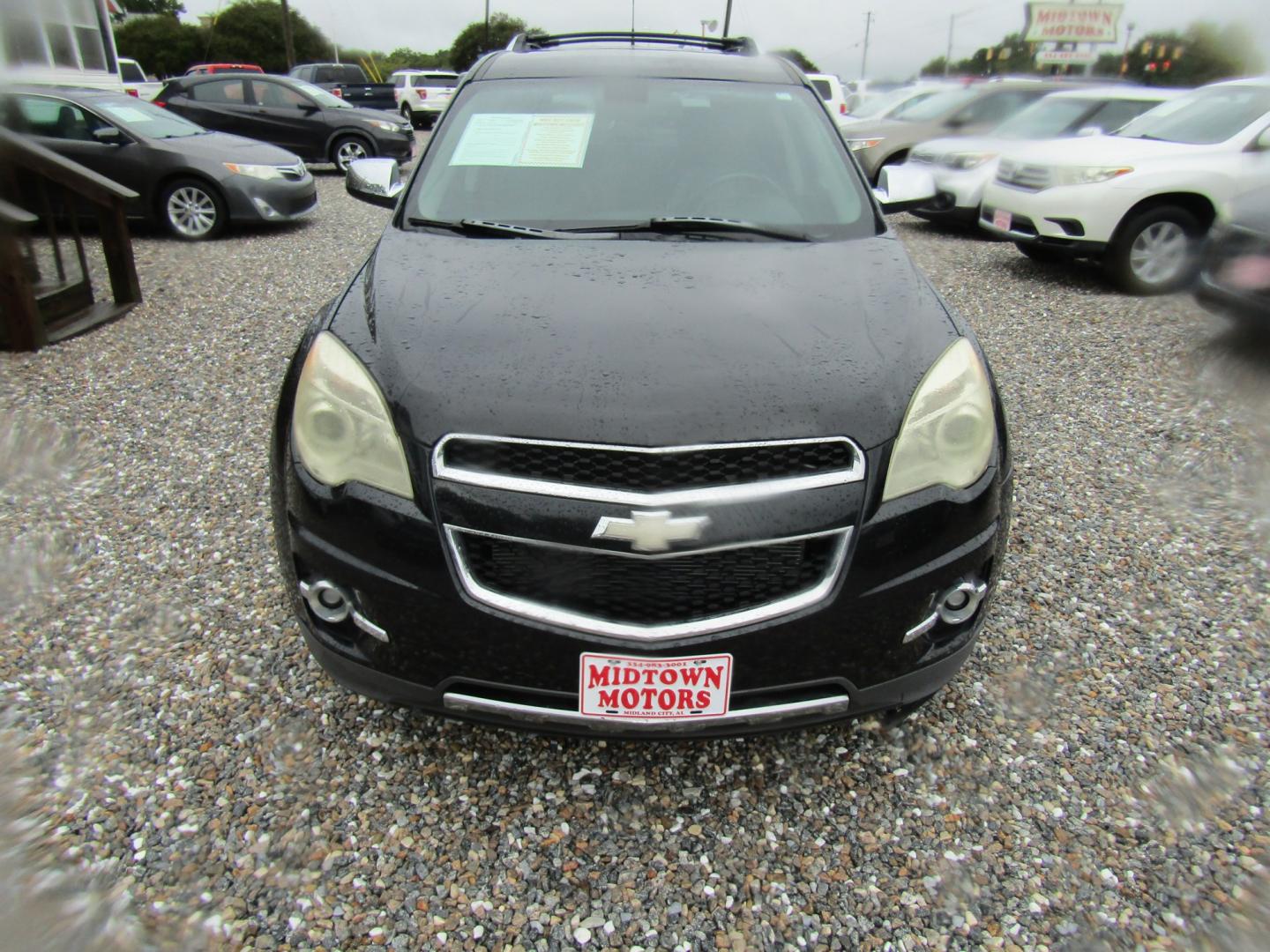 2011 Black /Black Chevrolet Equinox LTZ 2WD (2CNALFEC9B6) with an 2.4L L4 DOHC 16V engine, Automatic transmission, located at 15016 S Hwy 231, Midland City, AL, 36350, (334) 983-3001, 31.306210, -85.495277- Photo#1