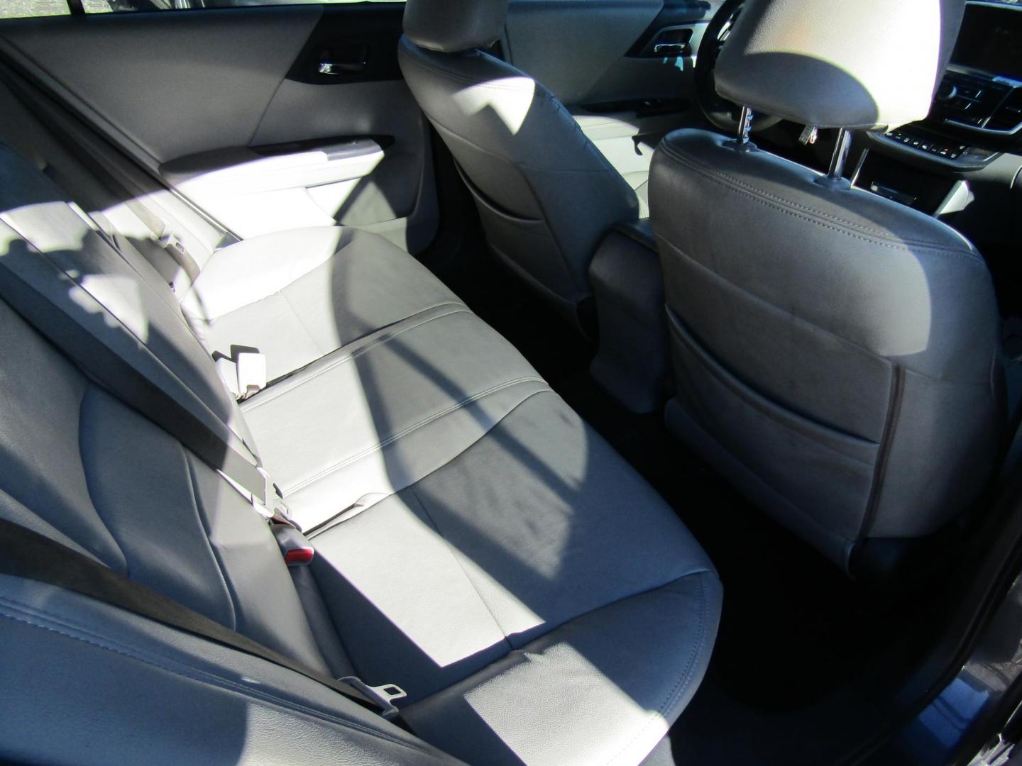 2013 Gray /Gray Honda Accord LX Sedan CVT (1HGCR2F38DA) with an 2.4L L4 DOHC 16V engine, Automatic transmission, located at 15016 S Hwy 231, Midland City, AL, 36350, (334) 983-3001, 31.306210, -85.495277 - Photo#6