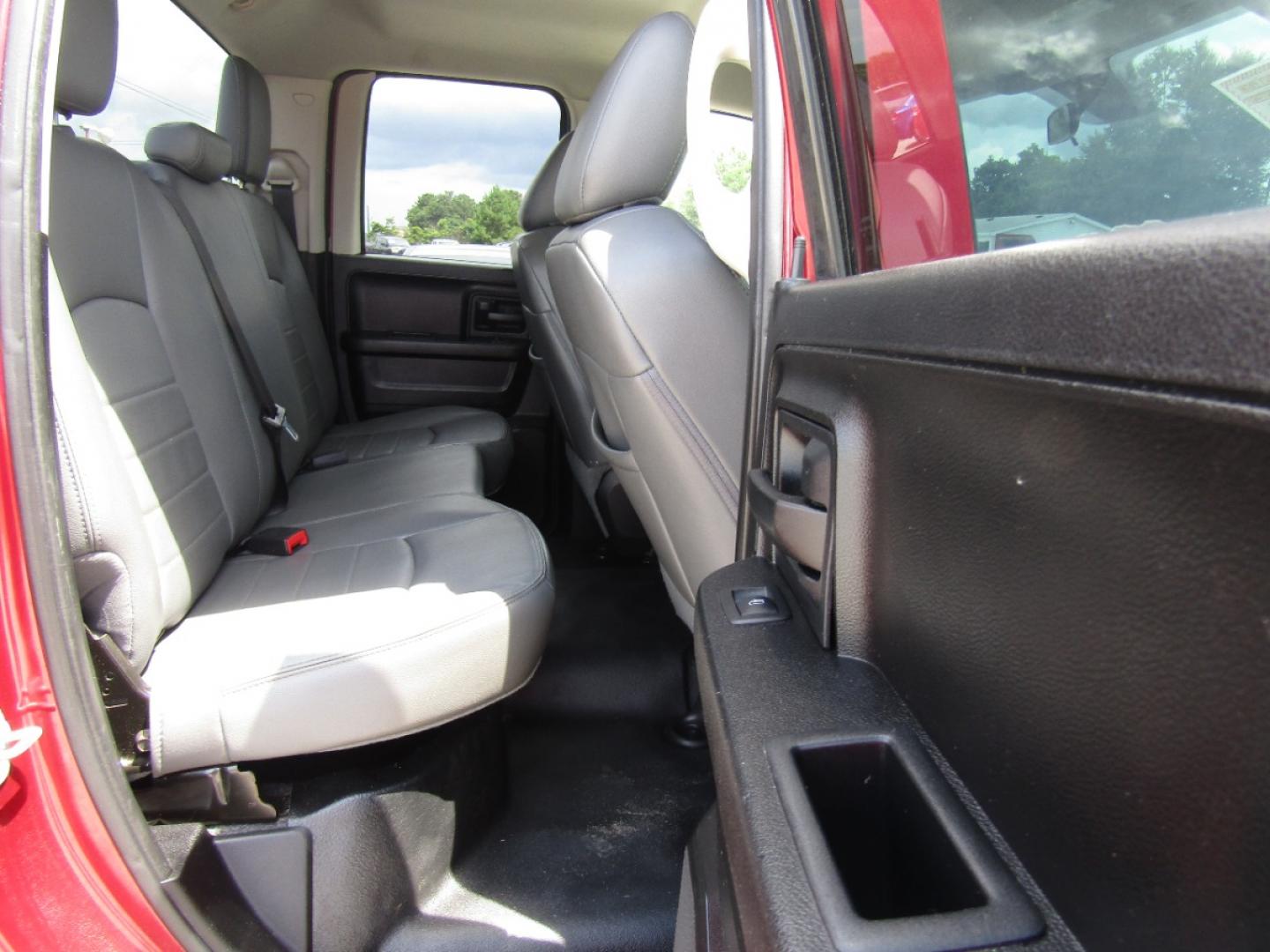 2013 Maroon /Black RAM 1500 Tradesman Quad Cab 2WD (1C6RR6FP3DS) with an 4.7L V8 SOHC 16V engine, Automatic transmission, located at 15016 S Hwy 231, Midland City, AL, 36350, (334) 983-3001, 31.306210, -85.495277 - Photo#8
