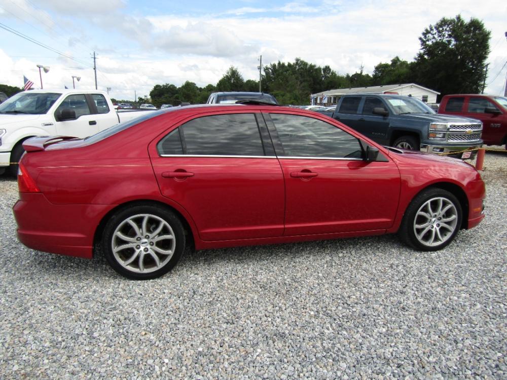 2012 Red /Black Ford Fusion SEL (3FAHP0JG1CR) with an 3.0L V6 DOHC 24V engine, Automatic transmission, located at 15016 S Hwy 231, Midland City, AL, 36350, (334) 983-3001, 31.306210, -85.495277 - Photo #7