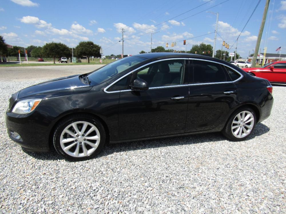 2013 Black /Tan Buick Verano Convenience (1G4PR5SK5D4) with an 2.4L L4 DOHC 16V FFV engine, Automatic transmission, located at 15016 S Hwy 231, Midland City, AL, 36350, (334) 983-3001, 31.306210, -85.495277 - Photo #2