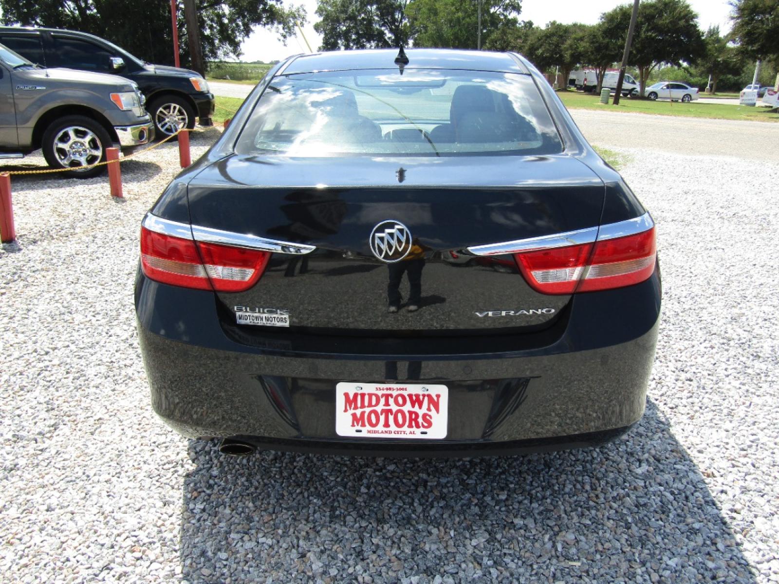 2013 Black /Tan Buick Verano Convenience (1G4PR5SK5D4) with an 2.4L L4 DOHC 16V FFV engine, Automatic transmission, located at 15016 S Hwy 231, Midland City, AL, 36350, (334) 983-3001, 31.306210, -85.495277 - Photo #6