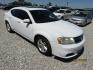2011 White /Black Dodge Avenger Mainstreet (1B3BD1FB8BN) with an 2.4L L4 DOHC 16V engine, Automatic transmission, located at 15016 S Hwy 231, Midland City, AL, 36350, (334) 983-3001, 31.306210, -85.495277 - Photo#0