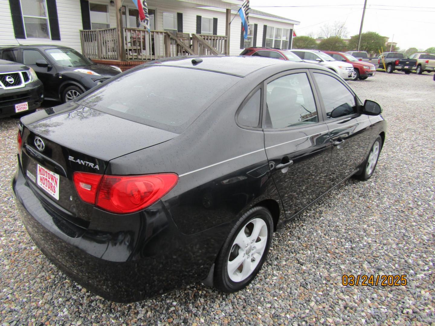 2008 Black Hyundai Elantra GLS (KMHDU46D38U) with an 2.0L L4 DOHC 16V engine, Automatic transmission, located at 15016 S Hwy 231, Midland City, AL, 36350, (334) 983-3001, 31.306210, -85.495277 - Photo#7