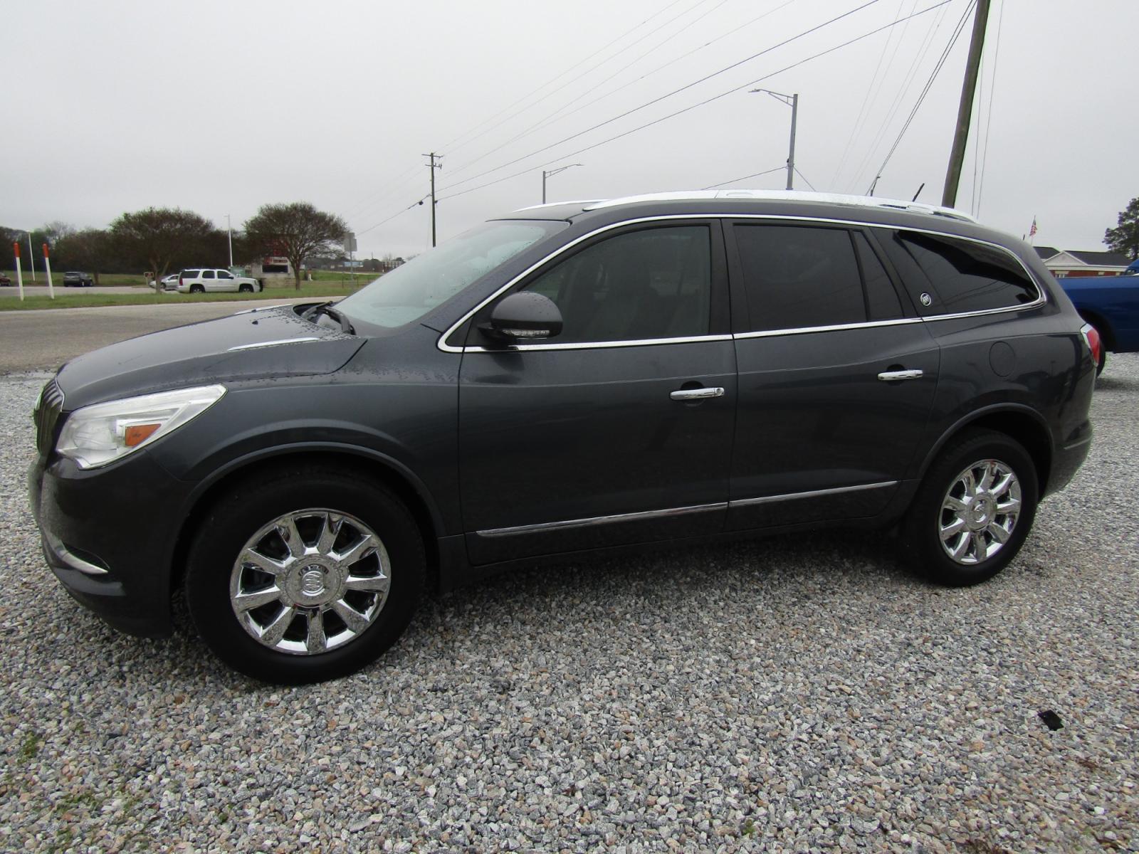 2013 Gray /Gray Buick Enclave Leather FWD (5GAKRCKD5DJ) with an 3.6L V6 DOHC 24V engine, Automatic transmission, located at 15016 S Hwy 231, Midland City, AL, 36350, (334) 983-3001, 31.306210, -85.495277 - Photo #2