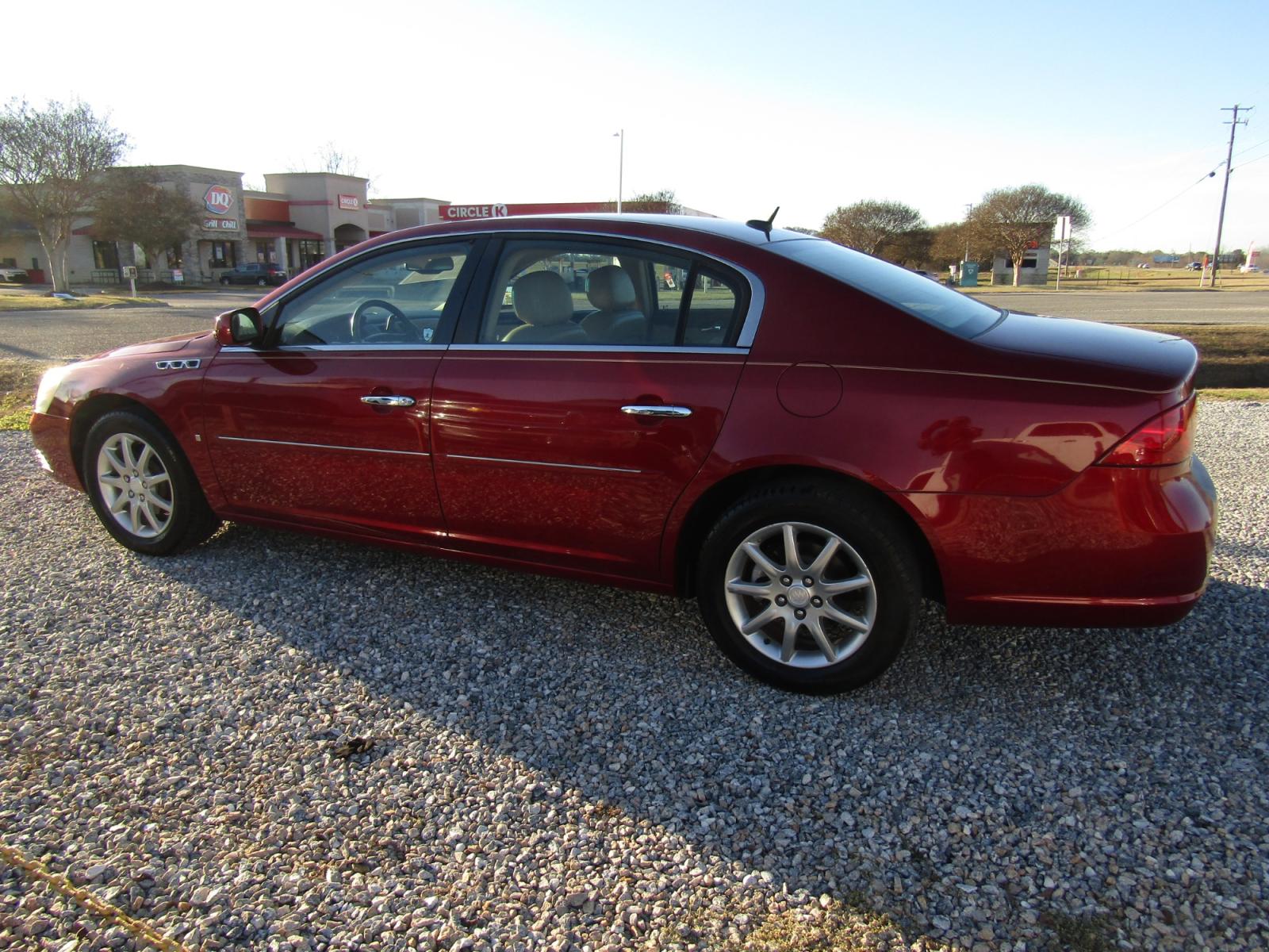 2008 Red /Tan Buick Lucerne CXL (1G4HD57238U) with an 3.8L V6 OHV 12V engine, Automatic transmission, located at 15016 S Hwy 231, Midland City, AL, 36350, (334) 983-3001, 31.306210, -85.495277 - Photo #5