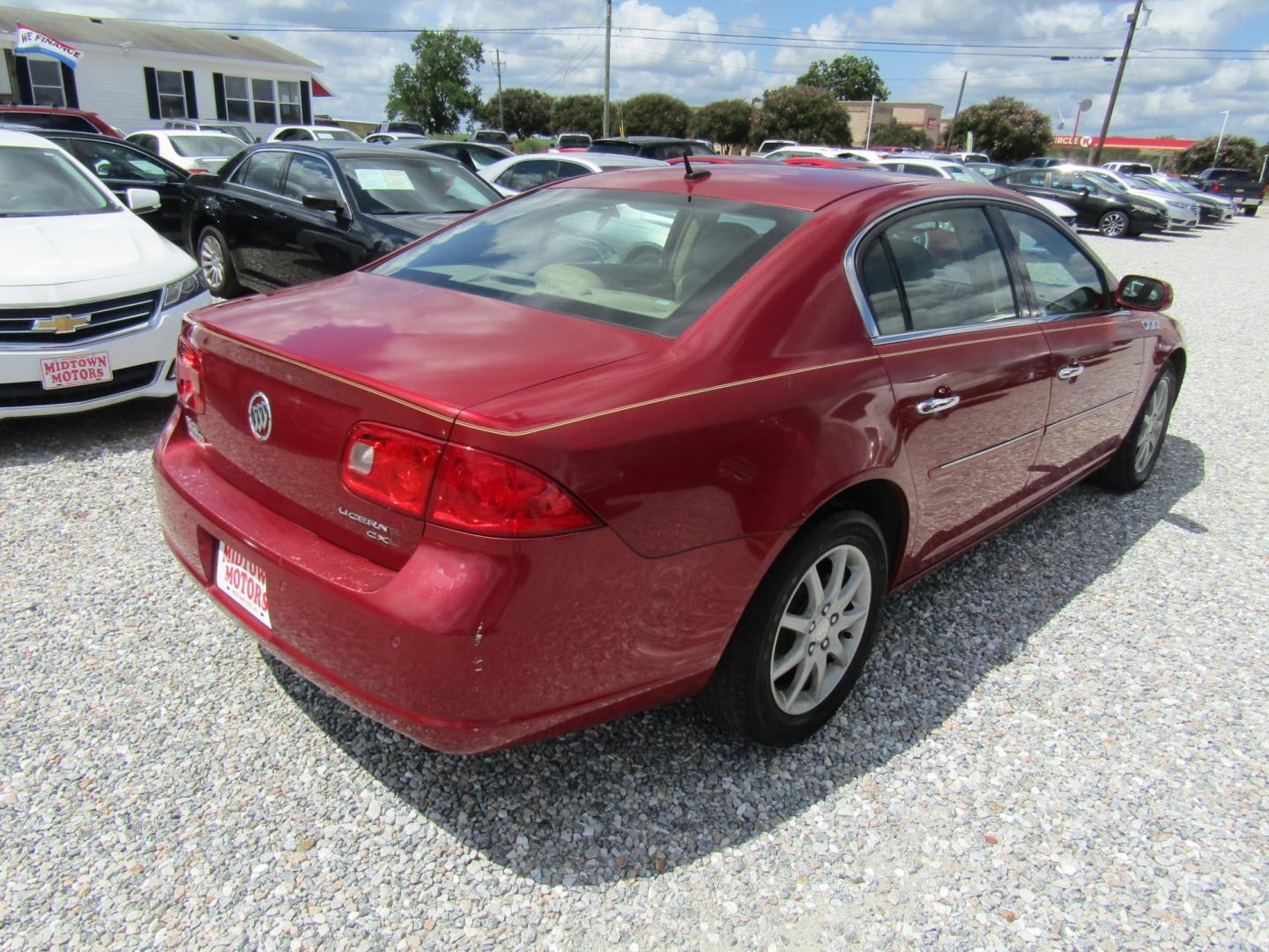 2008 Red /Tan Buick Lucerne CXL (1G4HD57238U) with an 3.8L V6 OHV 12V engine, Automatic transmission, located at 15016 S Hwy 231, Midland City, AL, 36350, (334) 983-3001, 31.306210, -85.495277- Photo#7