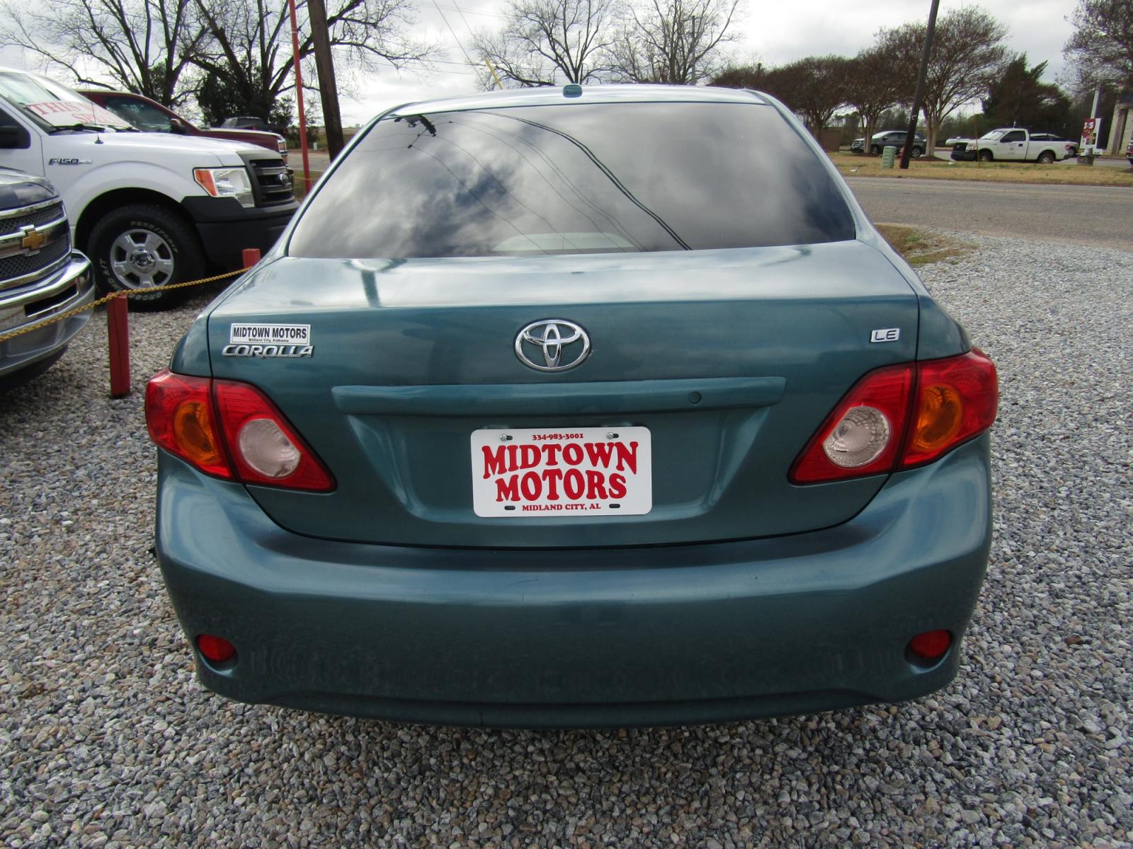 2009 Green Toyota Corolla XRS 5-Speed AT (JTDBL40E799) with an 1.8L L4 DOHC 16V engine, Automatic transmission, located at 15016 S Hwy 231, Midland City, AL, 36350, (334) 983-3001, 31.306210, -85.495277 - Photo #6