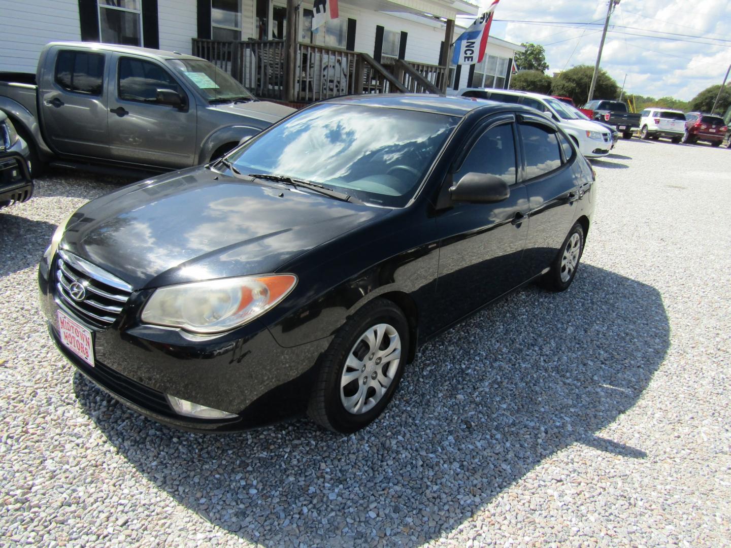 2010 Blue Hyundai Elantra GLS (KMHDU4AD1AU) with an 2.0L L4 DOHC 16V engine, Automatic transmission, located at 15016 S Hwy 231, Midland City, AL, 36350, (334) 983-3001, 31.306210, -85.495277- Photo#2
