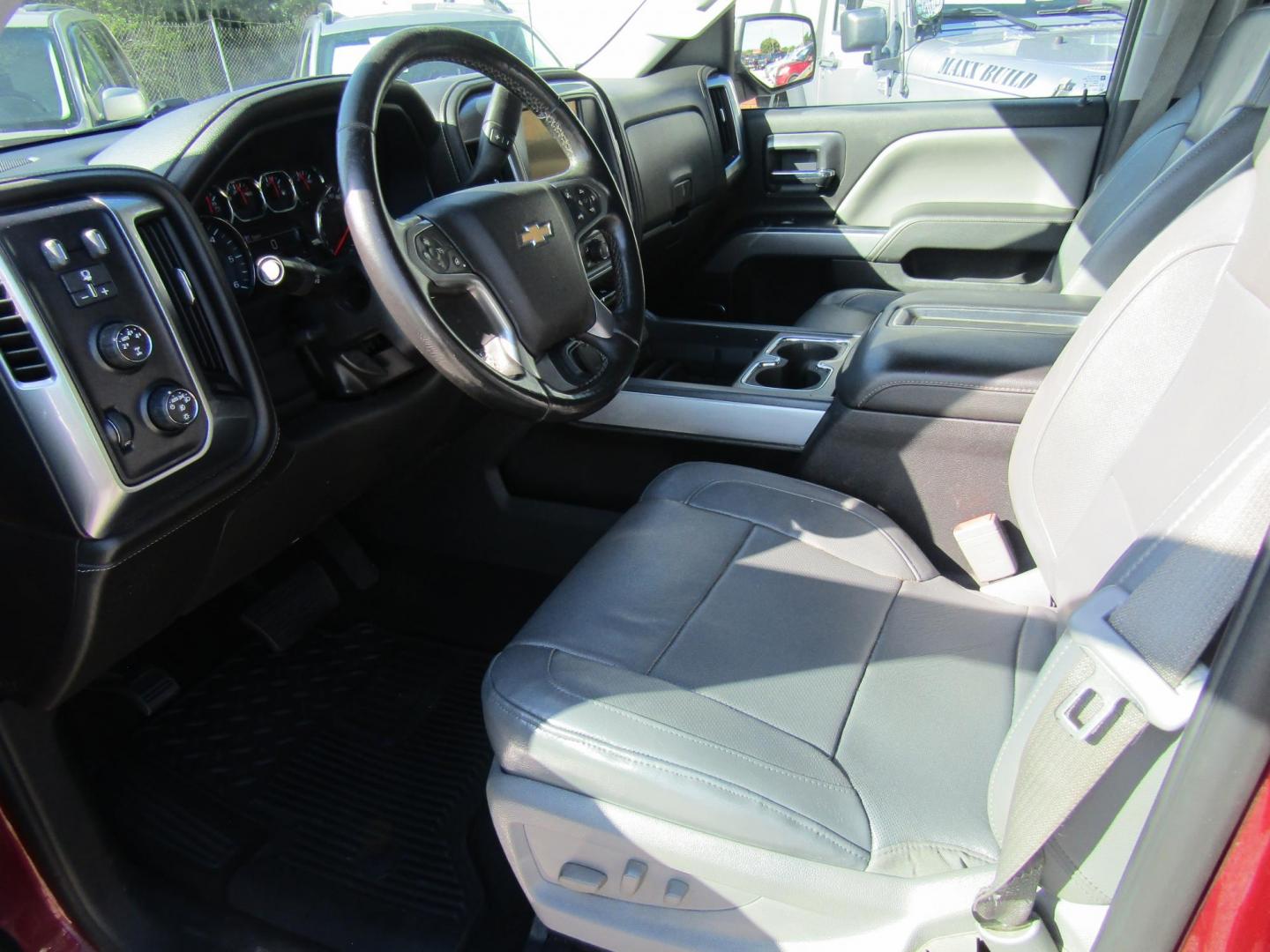 2014 Maroon /Gray Chevrolet Silverado 1500 1LZ Crew Cab 4WD (3GCUKSEC7EG) with an 5.3L V8 OHV 16V engine, Automatic transmission, located at 15016 S Hwy 231, Midland City, AL, 36350, (334) 983-3001, 31.306210, -85.495277 - Photo#3