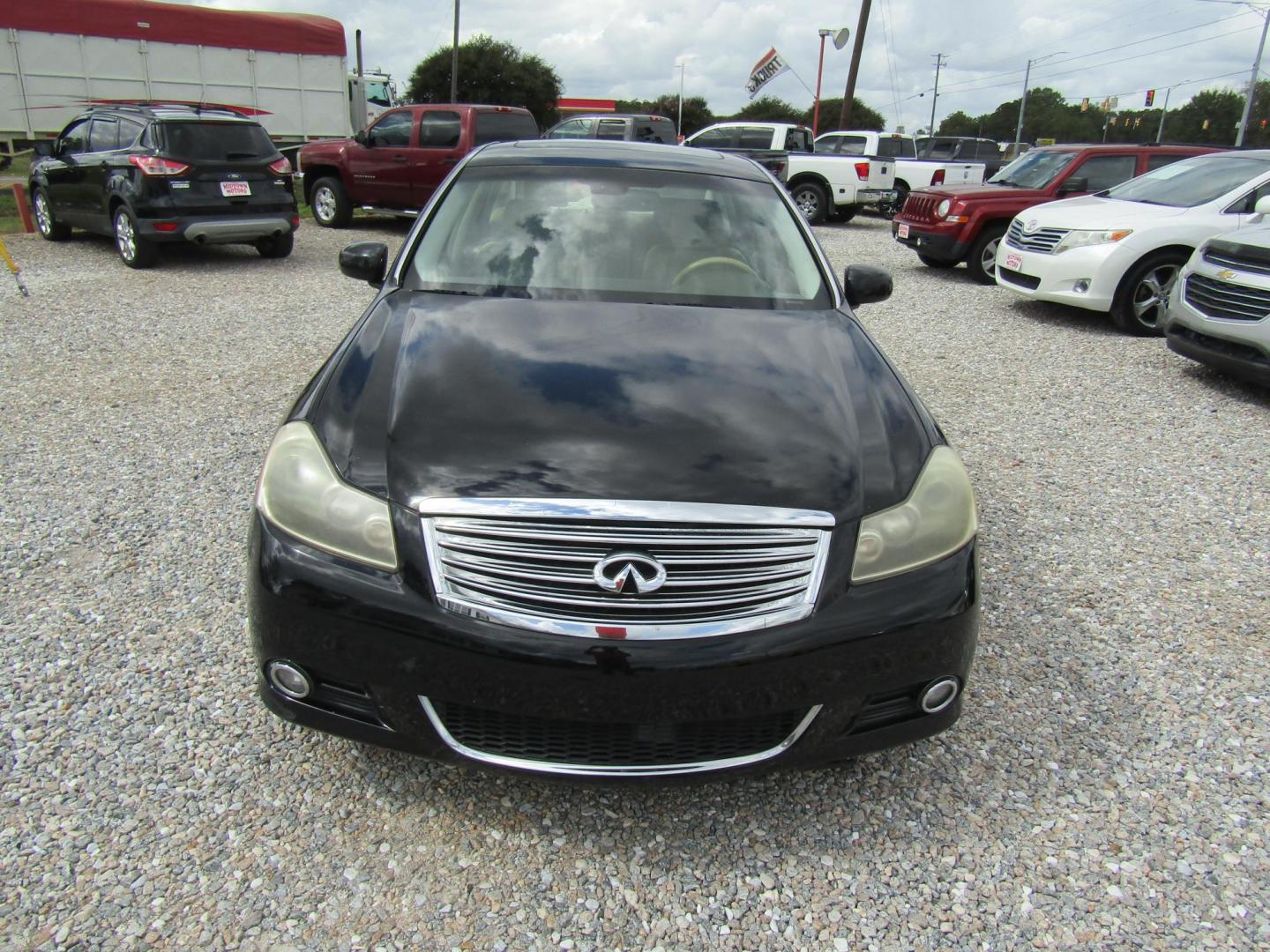 2010 Black Infiniti M 35 (JN1CY0AP0AM) with an 3.5L V6 DOHC 24V engine, Automatic transmission, located at 15016 S Hwy 231, Midland City, AL, 36350, (334) 983-3001, 31.306210, -85.495277 - Photo#1
