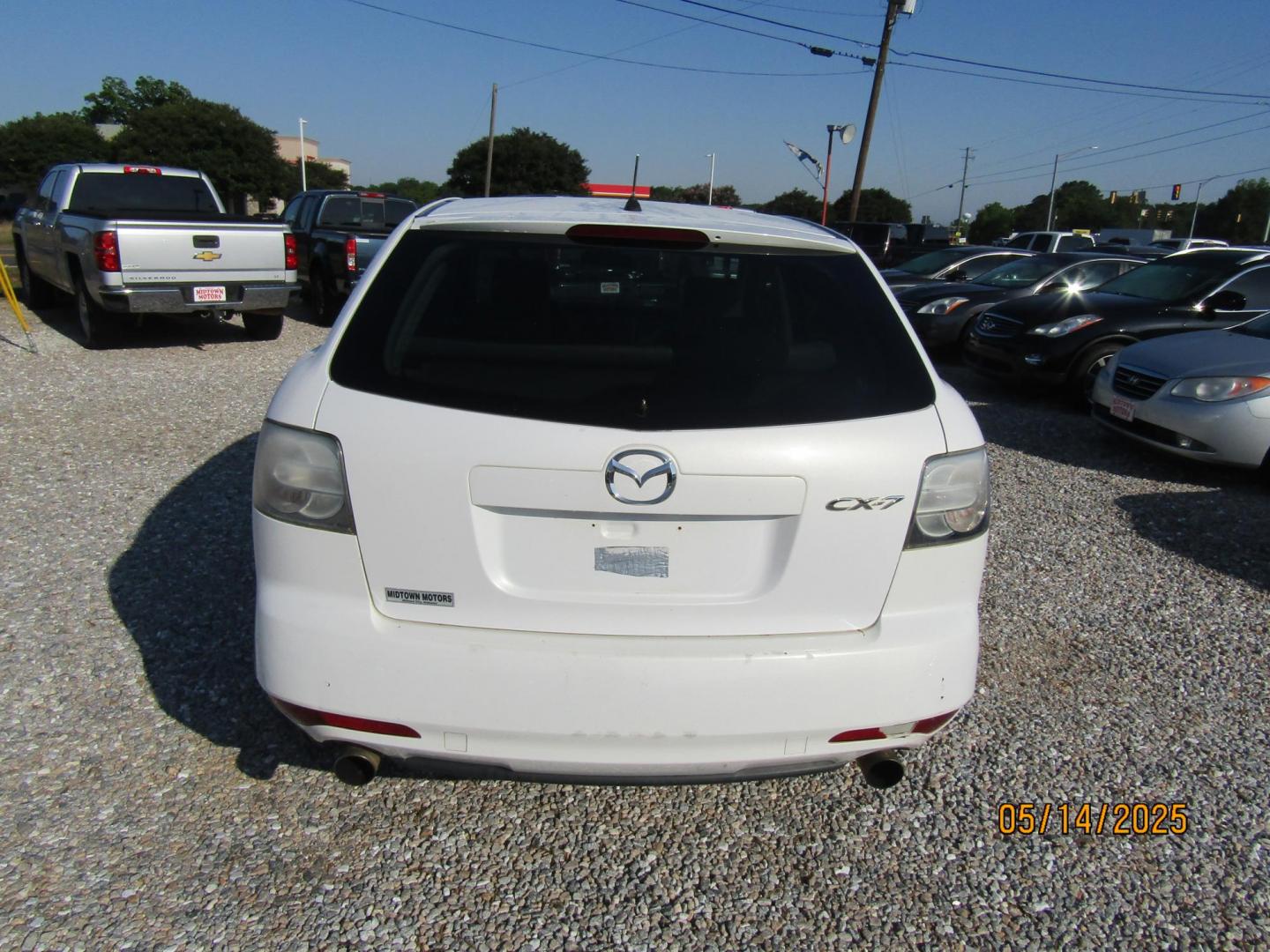 2010 White Mazda CX-7 s Grand Touring (JM3ER2W32A0) with an 2.3L L4 DOHC 16V TURBO engine, Automatic transmission, located at 15016 S Hwy 231, Midland City, AL, 36350, (334) 983-3001, 31.306210, -85.495277 - Photo#6