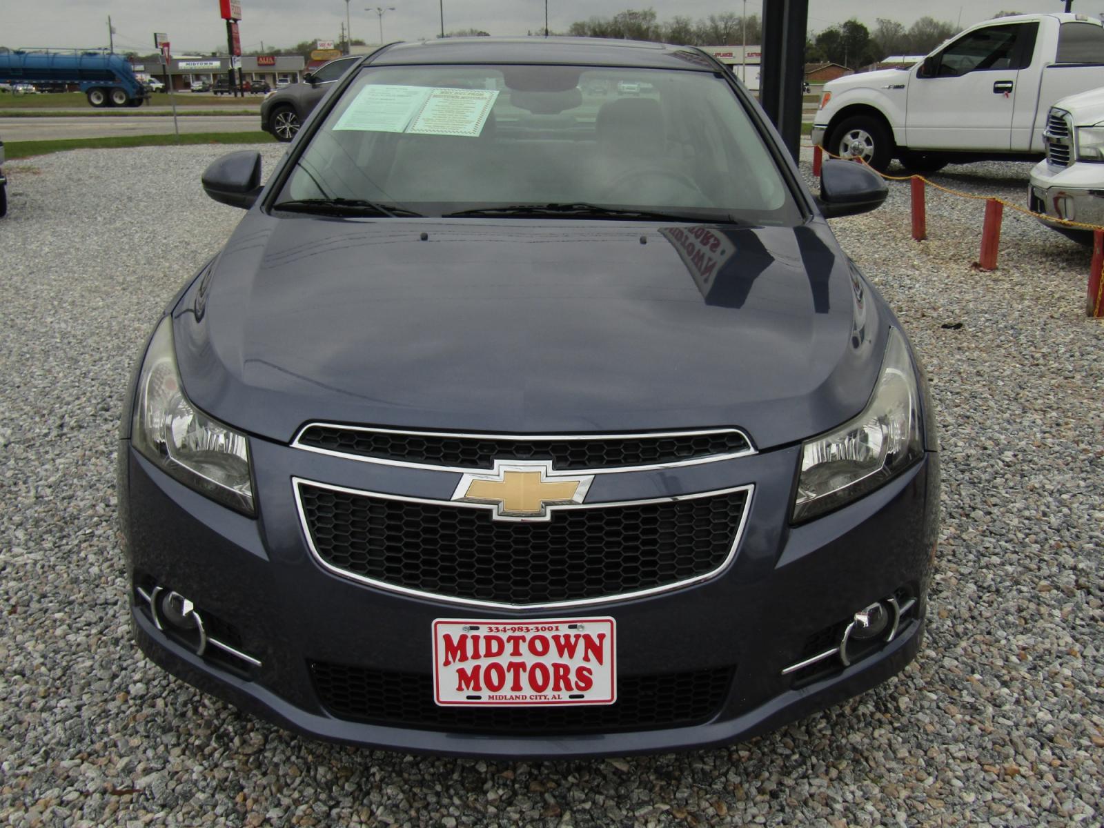 2013 Blue Chevrolet Cruze 1LT Auto (1G1PC5SB3D7) with an 1.4L L4 DOHC 16V TURBO engine, Automatic transmission, located at 15016 S Hwy 231, Midland City, AL, 36350, (334) 983-3001, 31.306210, -85.495277 - Photo #1