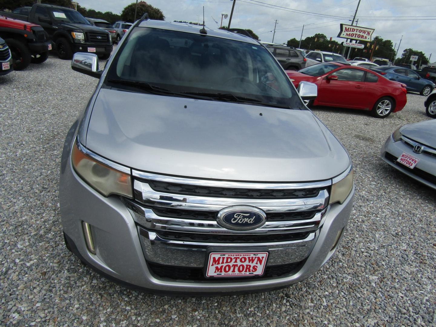2011 Silver /Black Ford Edge Limited FWD (2FMDK3KC9BB) with an 3.5L V6 DOHC 24V engine, Automatic transmission, located at 15016 S Hwy 231, Midland City, AL, 36350, (334) 983-3001, 31.306210, -85.495277- Photo#1