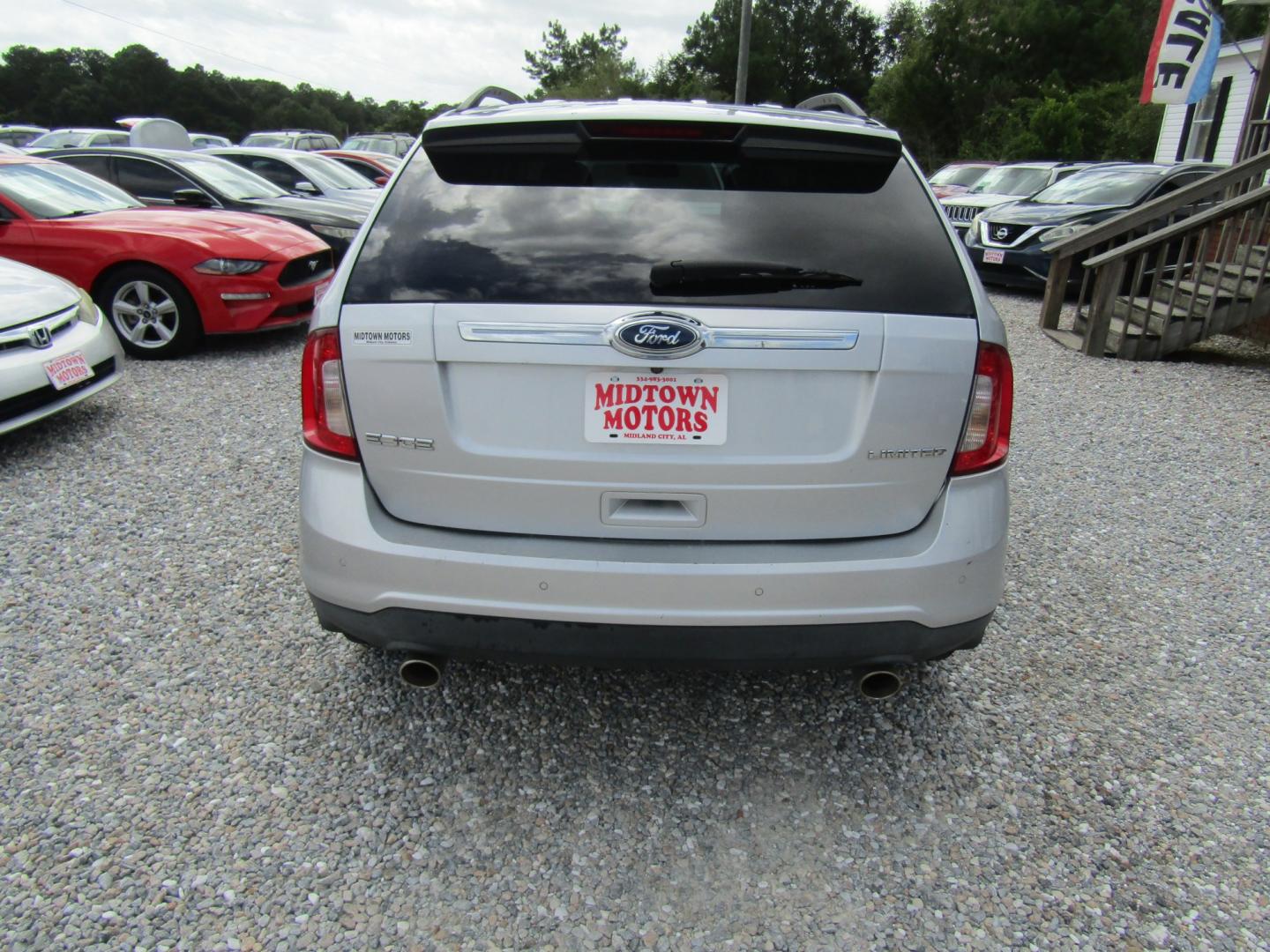 2011 Silver /Black Ford Edge Limited FWD (2FMDK3KC9BB) with an 3.5L V6 DOHC 24V engine, Automatic transmission, located at 15016 S Hwy 231, Midland City, AL, 36350, (334) 983-3001, 31.306210, -85.495277- Photo#6