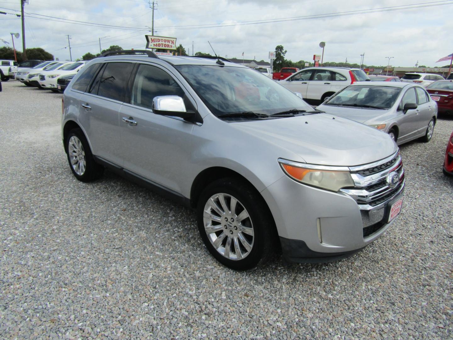 2011 Silver /Black Ford Edge Limited FWD (2FMDK3KC9BB) with an 3.5L V6 DOHC 24V engine, Automatic transmission, located at 15016 S Hwy 231, Midland City, AL, 36350, (334) 983-3001, 31.306210, -85.495277- Photo#0