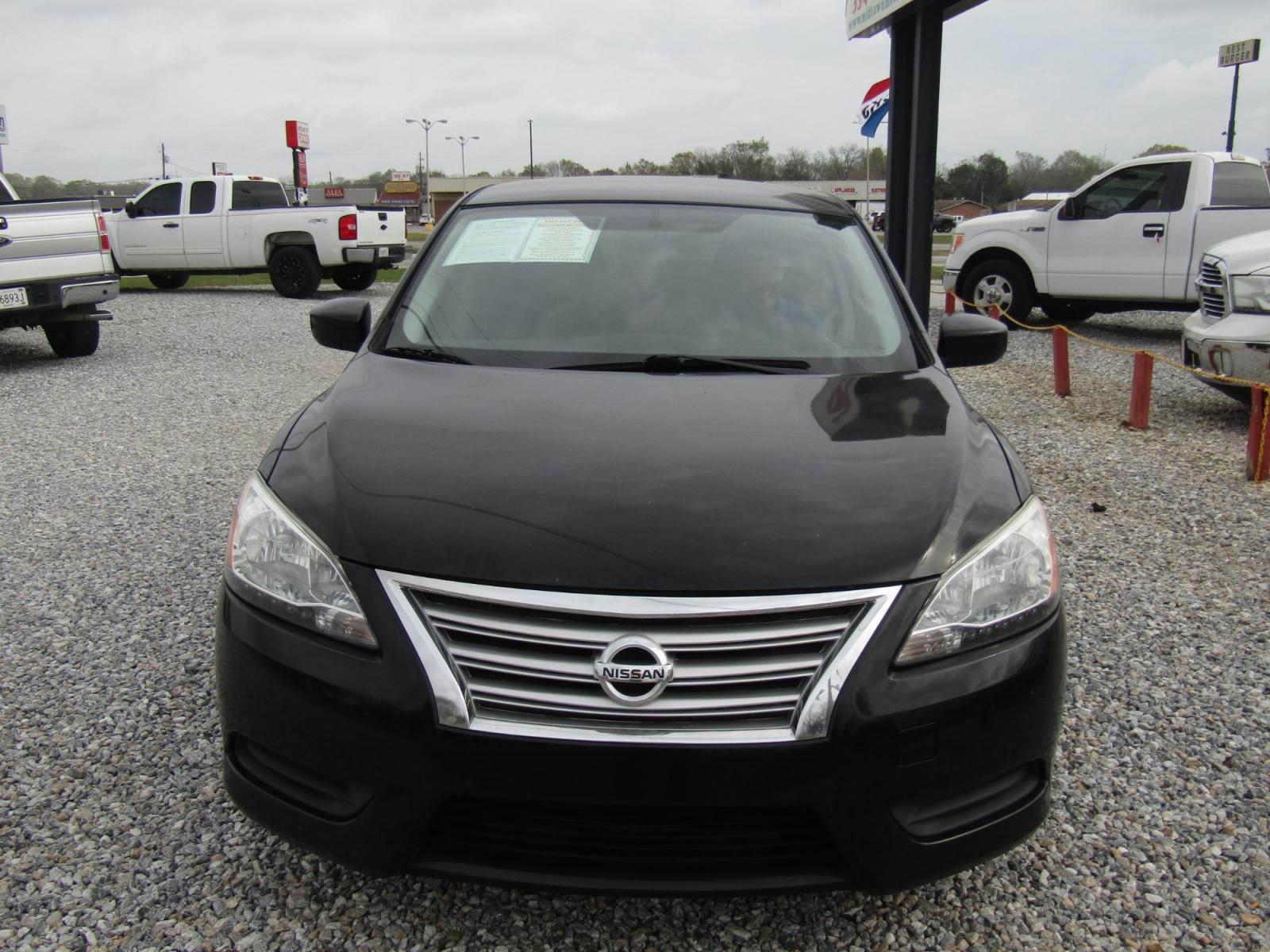 2015 Black Nissan Sentra S 6MT (3N1AB7APXFL) with an 1.8L L4 SFI DOHC 16V engine, Automatic transmission, located at 15016 S Hwy 231, Midland City, AL, 36350, (334) 983-3001, 31.306210, -85.495277 - Photo #1