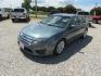 2011 Blue /TAN Ford Fusion I4 SE (3FAHP0HA9BR) with an 2.5L L4 DOHC 16V engine, Automatic transmission, located at 15016 S Hwy 231, Midland City, AL, 36350, (334) 983-3001, 31.306210, -85.495277- Photo#2
