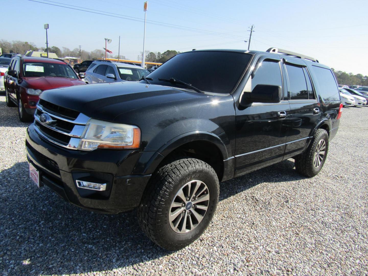 2015 Black /Black Ford Expedition King Ranch 2WD (1FMJU1HT7FE) with an 3.5L V6 DOHC 24V FFV engine, Automatic transmission, located at 15016 S Hwy 231, Midland City, AL, 36350, (334) 983-3001, 31.306210, -85.495277 - Photo#2