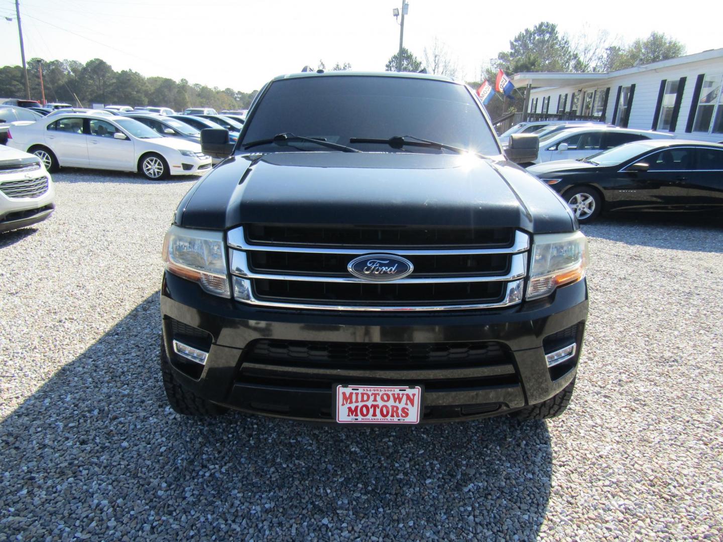 2015 Black /Black Ford Expedition King Ranch 2WD (1FMJU1HT7FE) with an 3.5L V6 DOHC 24V FFV engine, Automatic transmission, located at 15016 S Hwy 231, Midland City, AL, 36350, (334) 983-3001, 31.306210, -85.495277 - Photo#1