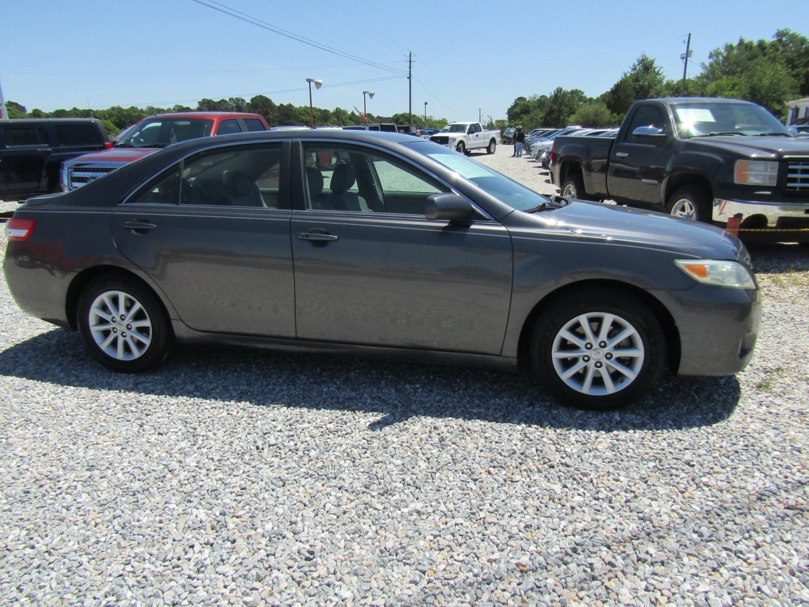 2011 Gray Toyota Camry Base 6-Spd AT (4T4BF3EK2BR) with an 2.5L L4 DOHC 16V engine, Automatic transmission, located at 15016 S Hwy 231, Midland City, AL, 36350, (334) 983-3001, 31.306210, -85.495277 - Photo #0