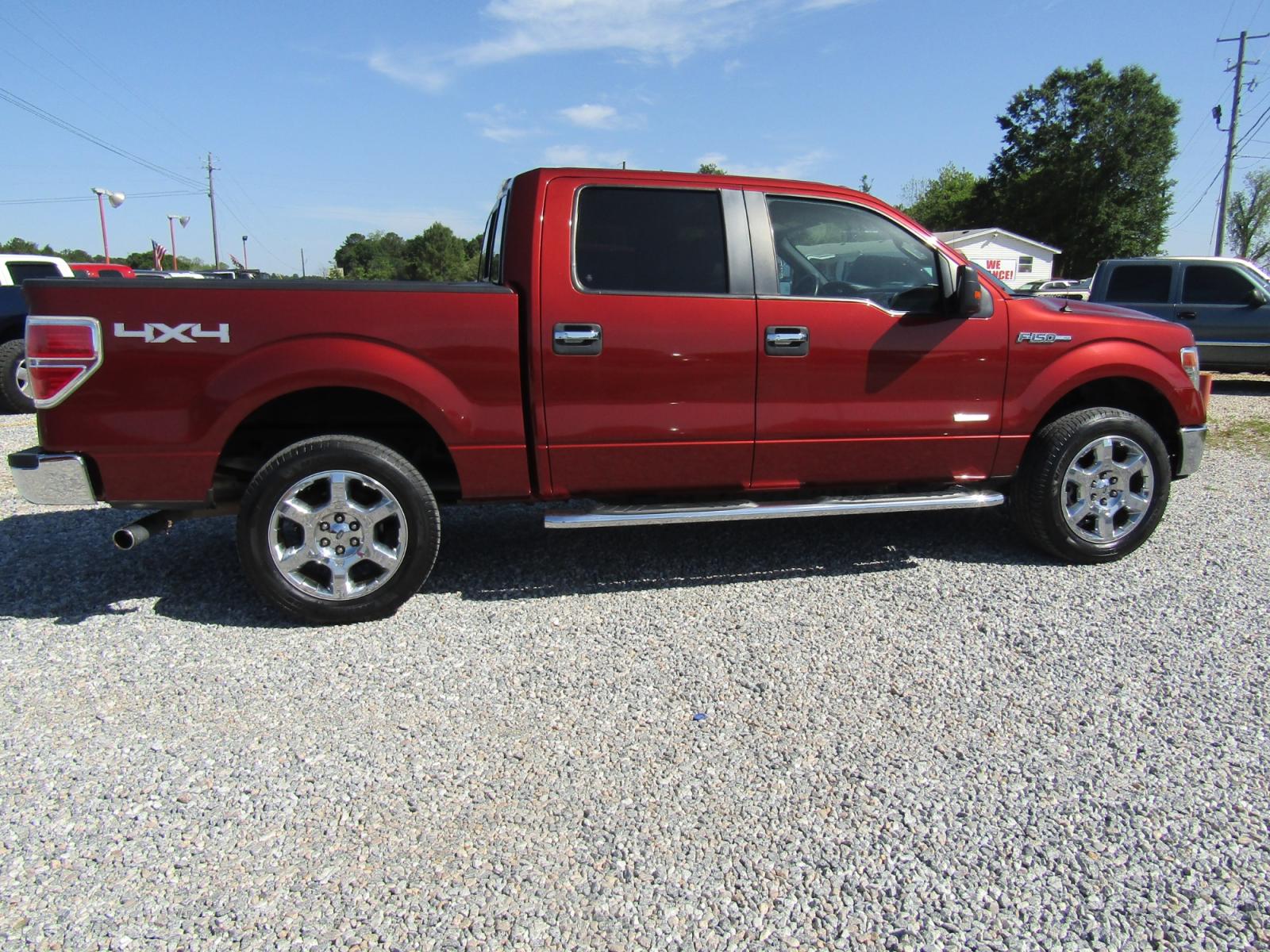2014 Maroon Ford F-150 FX4 SuperCrew 5.5-ft. Bed 4WD (1FTFW1ET6EK) with an 3.5L V6 TURBO engine, Automatic transmission, located at 15016 S Hwy 231, Midland City, AL, 36350, (334) 983-3001, 31.306210, -85.495277 - Photo #7