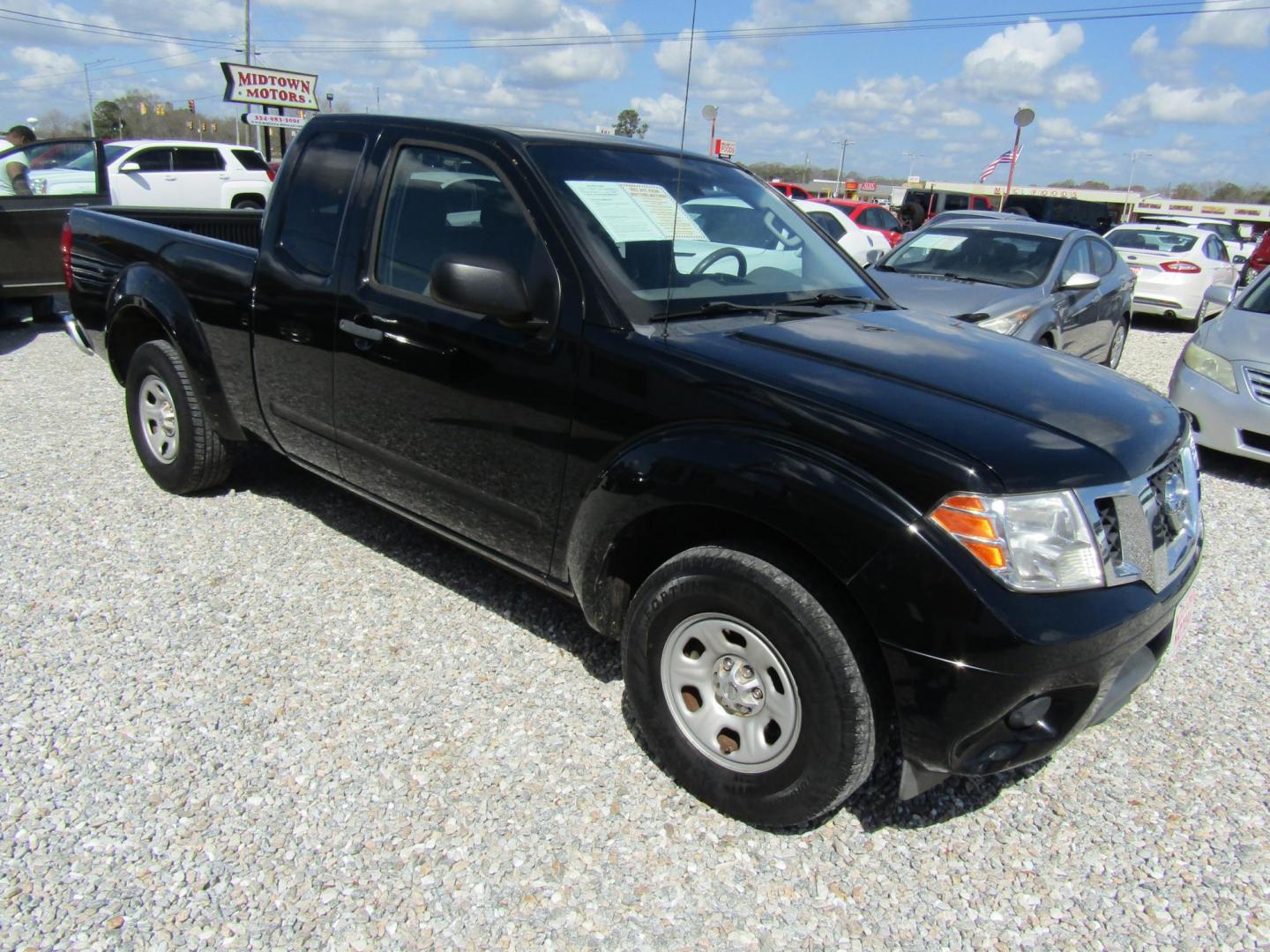 2014 Black Nissan Frontier SV King Cab I4 5MT 2WD (1N6BD0CT2EN) with an 2.5L L4 DOHC 16V engine, Automatic transmission, located at 15016 S Hwy 231, Midland City, AL, 36350, (334) 983-3001, 31.306210, -85.495277 - Photo#0