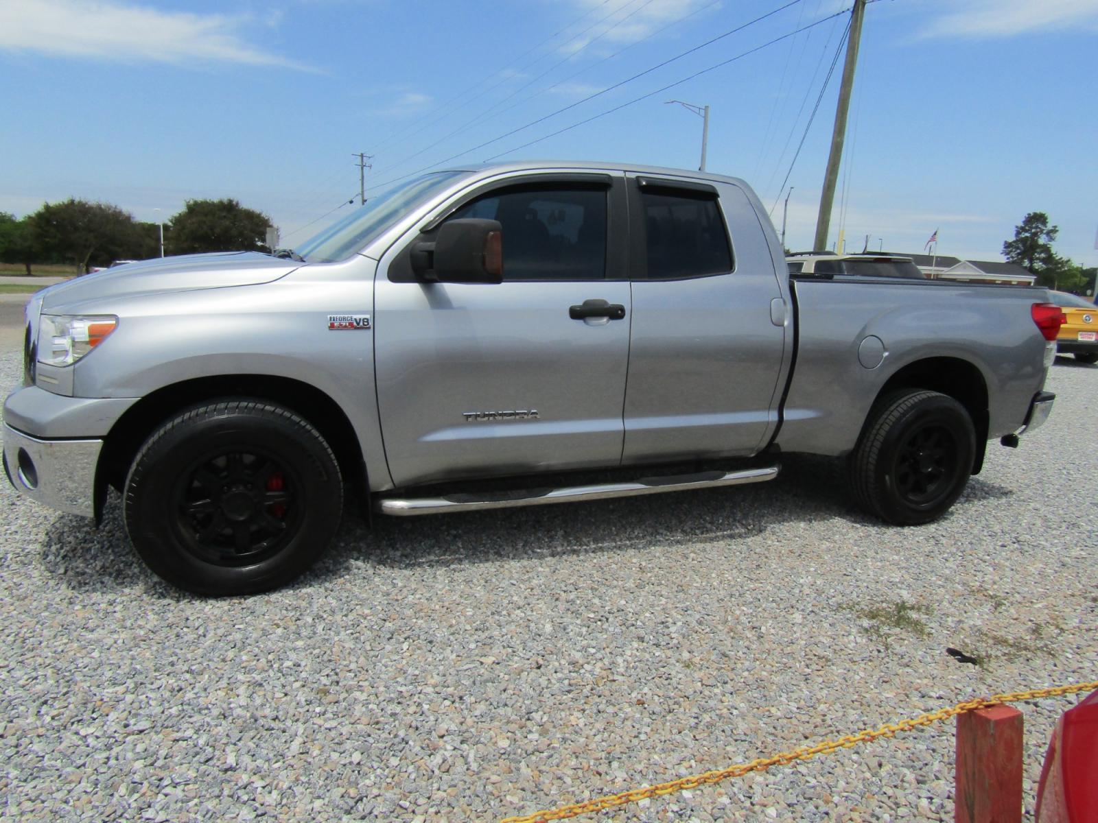 2012 Silver Toyota Tundra Tundra-Grade 5.7L Double Cab 2WD (5TFRY5F10CX) with an 5.7L V8 DOHC 32V engine, Automatic transmission, located at 15016 S Hwy 231, Midland City, AL, 36350, (334) 983-3001, 31.306210, -85.495277 - Photo #2