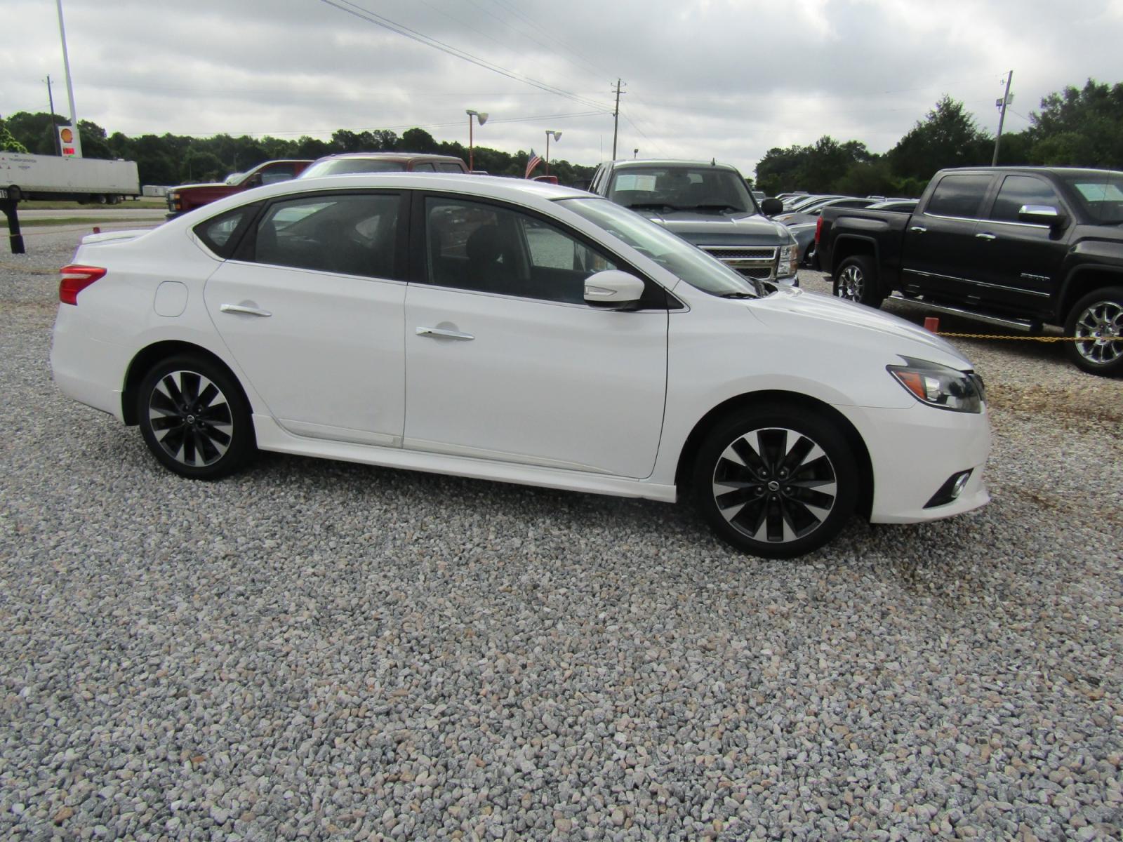 2016 White Nissan Sentra FE+ S (3N1AB7AP7GY) with an 1.8L L4 SFI DOHC 16V engine, Automatic transmission, located at 15016 S Hwy 231, Midland City, AL, 36350, (334) 983-3001, 31.306210, -85.495277 - Photo #0