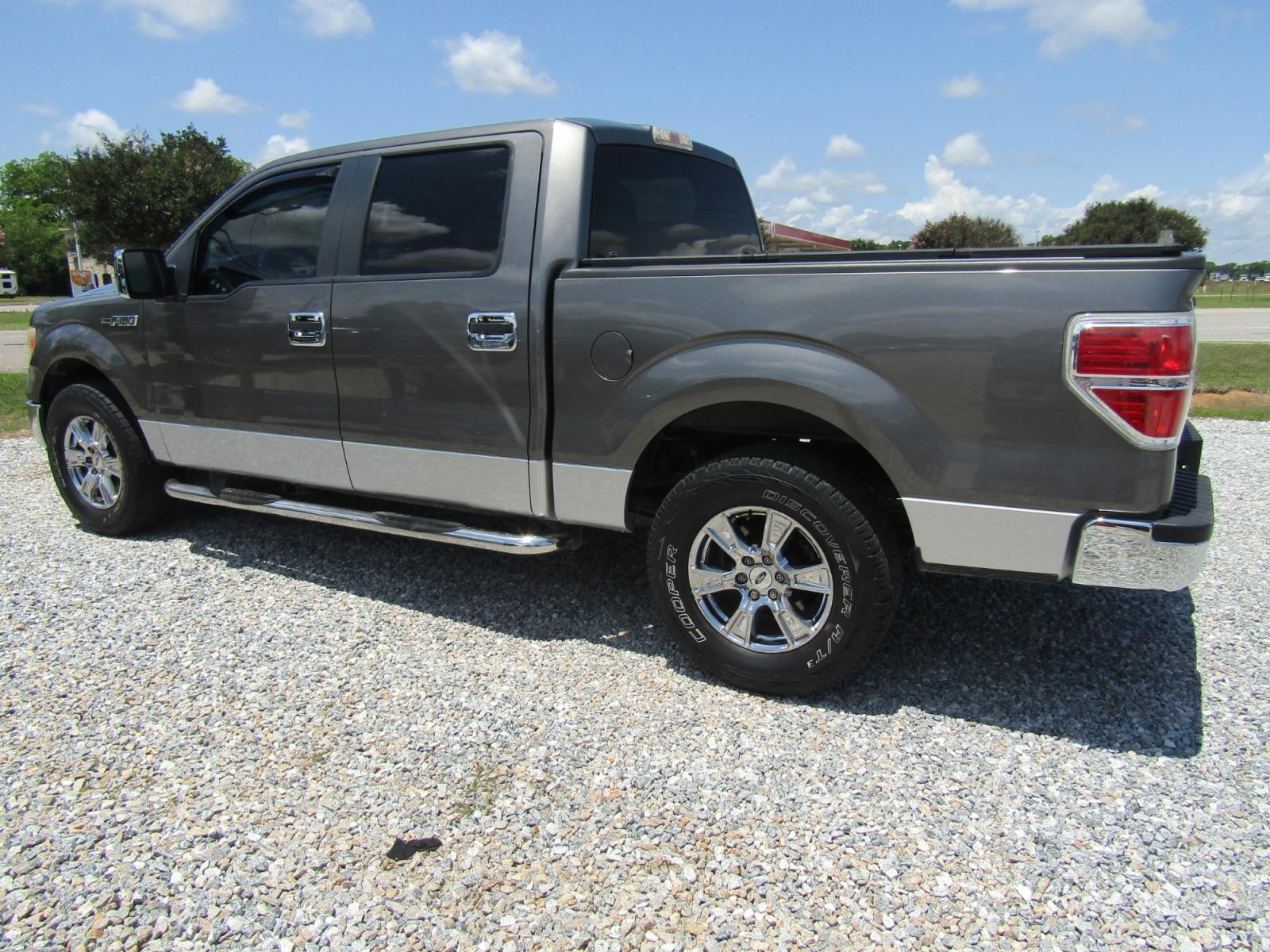 2010 Gray /Gray Ford F-150 Lariat SuperCrew 5.5-ft. Bed 2WD (1FTEW1C83AF) with an 4.6L V8 SOHC 24V engine, Automatic transmission, located at 15016 S Hwy 231, Midland City, AL, 36350, (334) 983-3001, 31.306210, -85.495277 - Photo #5